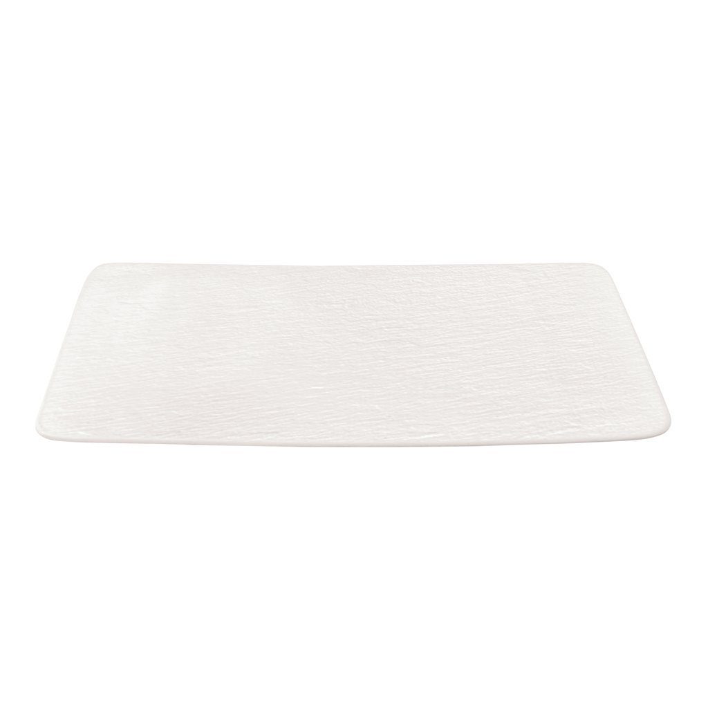 Villeroy & Boch Servierplatte Manufacture Multifunktionsteller, Porzellan, (1-tlg), Premium Porcelain, mikrow.- & spülm.sicher, Made in Germany