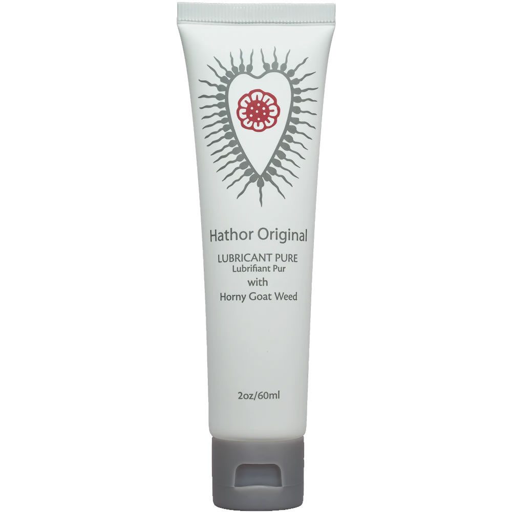 Sutil Gleitgel Hathor Original Lubricant Pure, Tube mit 60ml, 1-tlg., hypoallergenes Gleitgel mit pflanzlichen Inhaltsstoffen