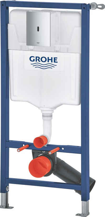 Grohe Spülkasten Solido, Komplett-Set, 3 St., bis zu 50% reduzierte Wassermenge dank GROHE EcoJoy 2-Mengen-Spülung