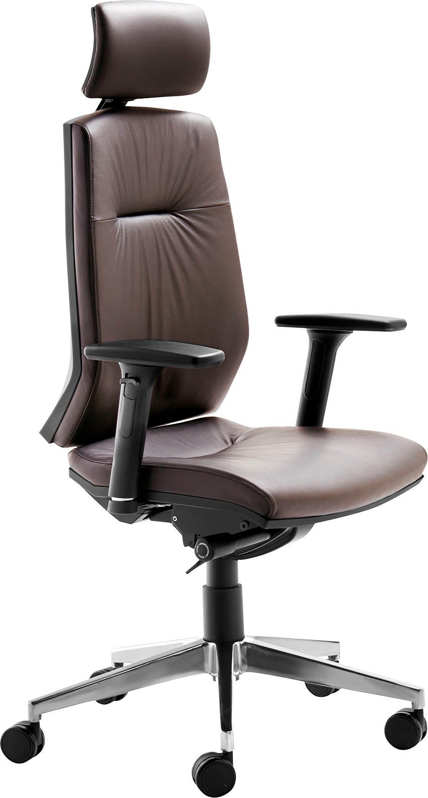 Sitzmöbel Rückenhöhe verstellbare Chefsessel myCONTRACT verstellbar, Mayer LINE, Drehstuhl Kopfstütze 7-fach