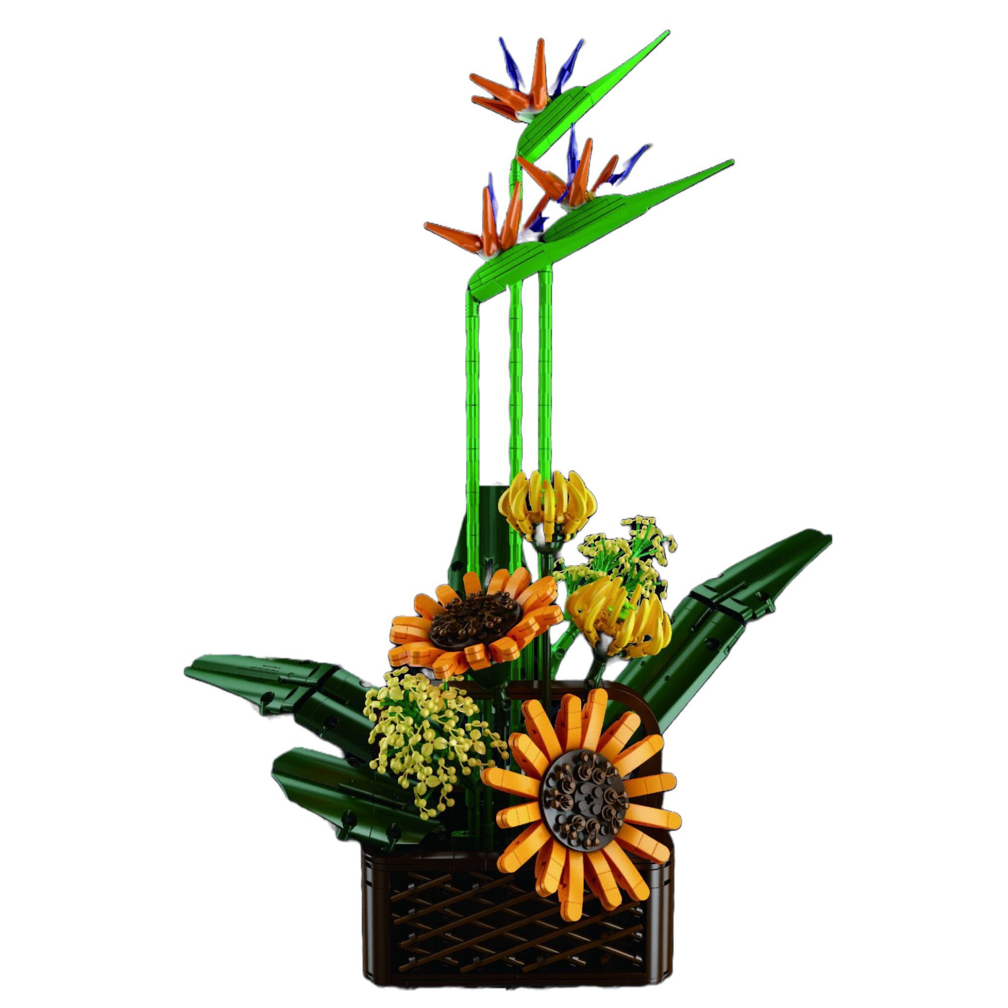 Mould King 10024-Strelitzien (Mould King) Klemmbausteine Spielbausteine