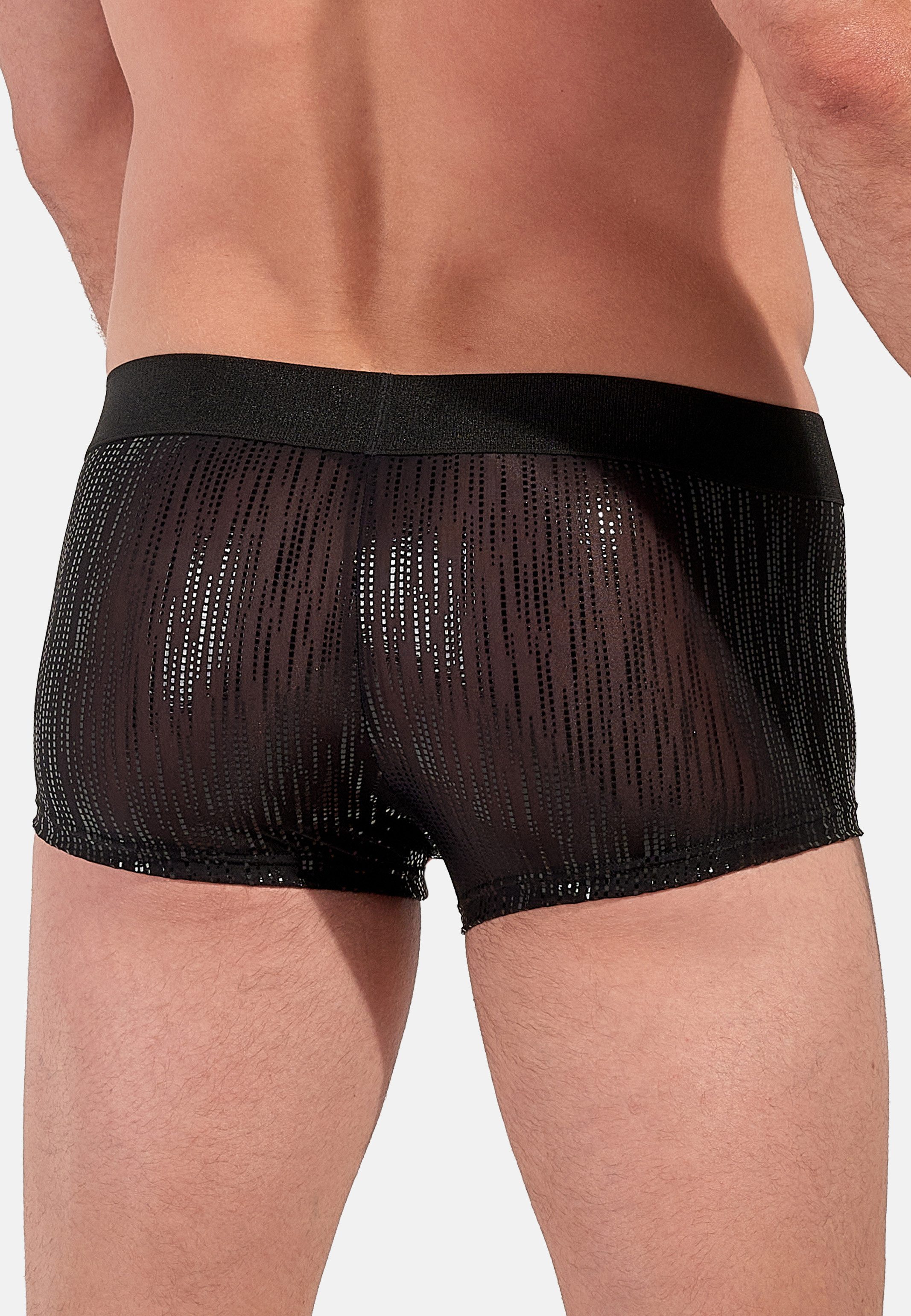 Hom Retro Boxer Strip (1-St) Retro Short / Pant - ohne Eingriff - Leicht