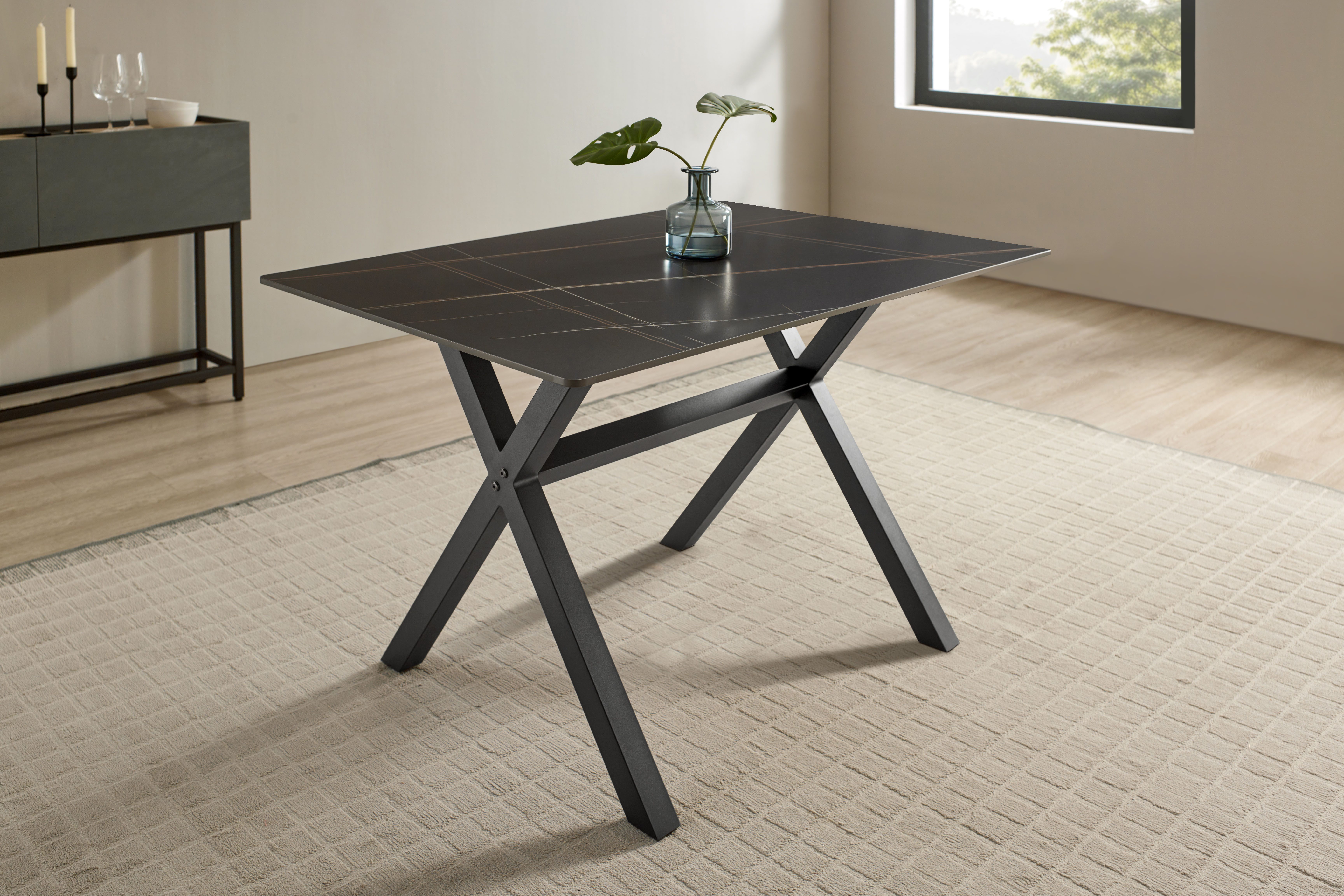 OTTO home Esstisch Cazie, aus Sicherheitsglas günstig online kaufen