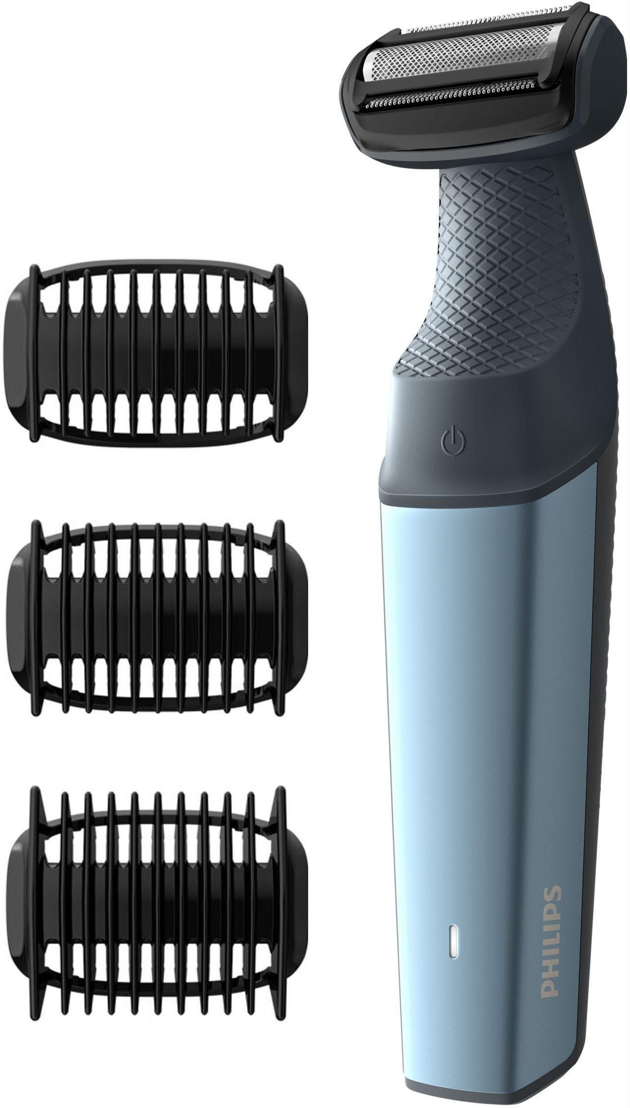 Körperrasierer Series 3000 BG3015/15, Aufsätze: 3, Langhaartrimmer, Bodygroom Körperrasierer Series 3000 BG3015/15, Aufsätze: 3, Langhaartrimmer, Bodygroom