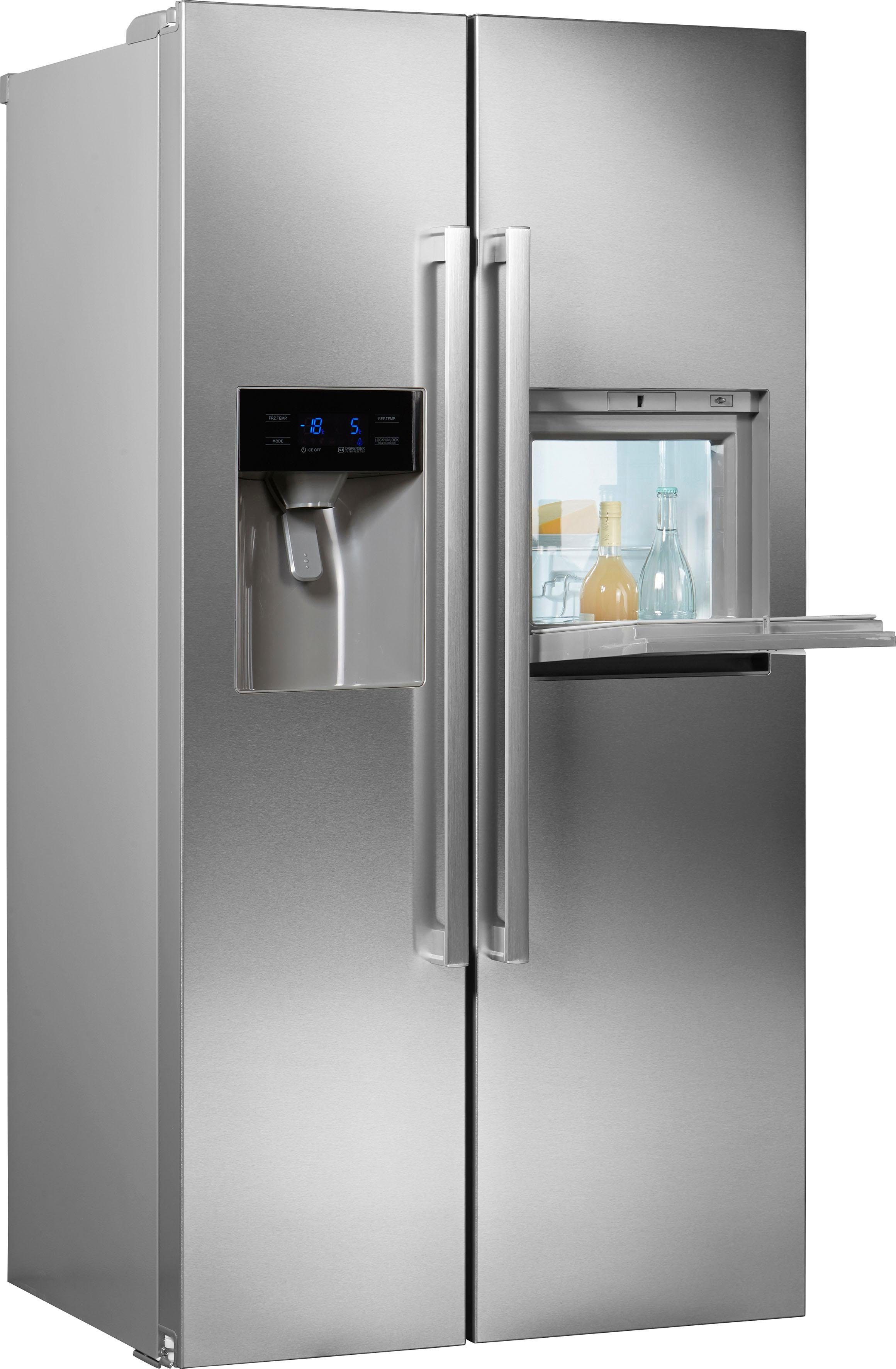 Hanseatic Side By Side Hsbs17990wehfbk 176 5 Cm Hoch 89 7 Cm Breit Online Kaufen Otto