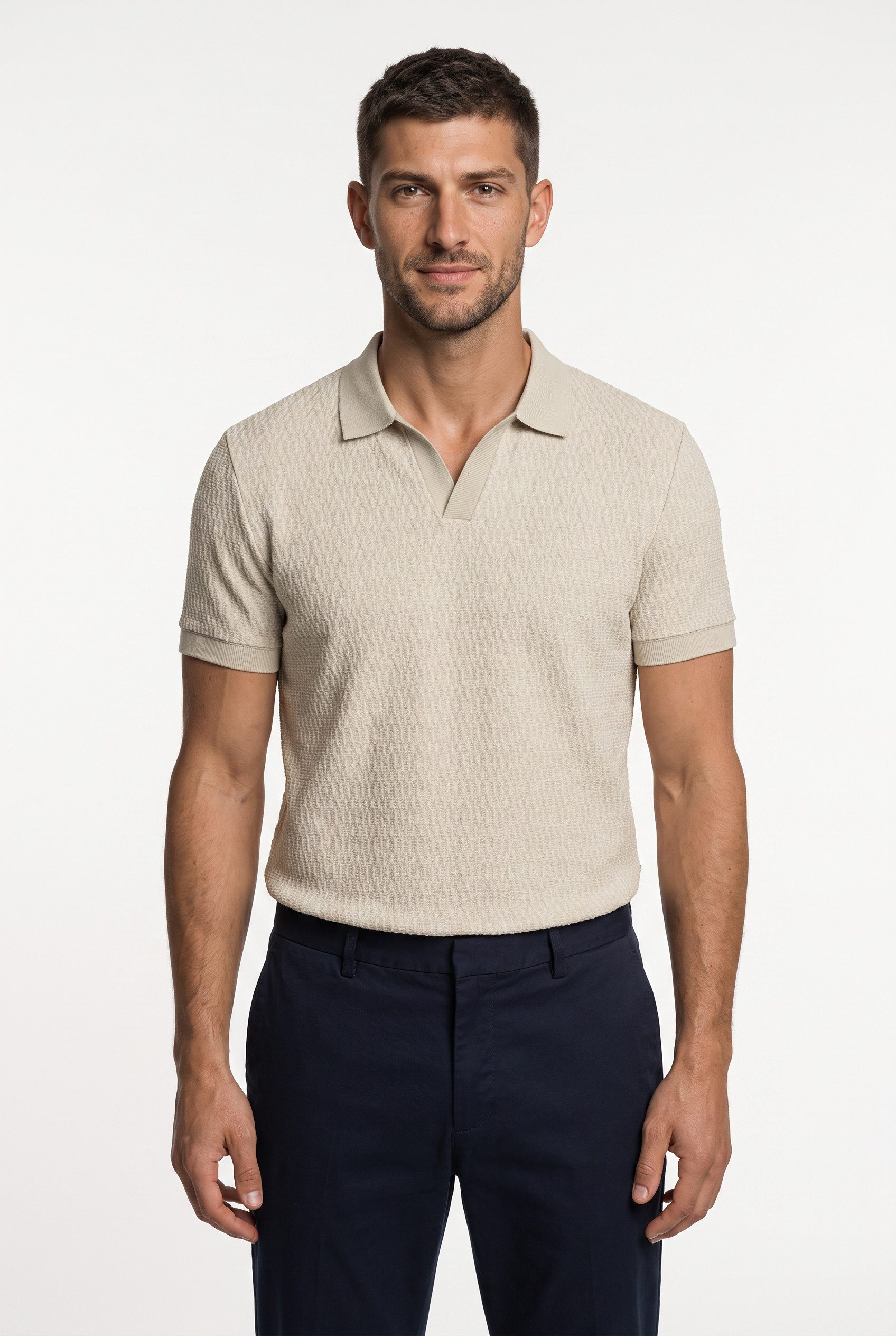 Joop Jeans Poloshirt Pono mit Struktur