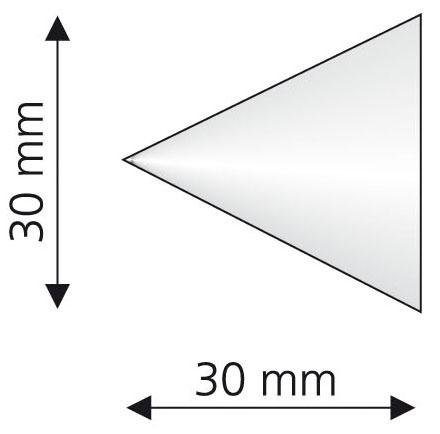 Gardinenstangen-Endstück »Cone«, Liedeco, Gardinen, (Set, 2-St), für Gardinenstangen Ø 16 mm-HomeTrends