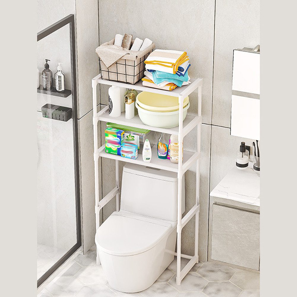 GarveeMore Badregal Über der Toilette Aufbewahrungsregal 3-Tier-Bad über To günstig online kaufen
