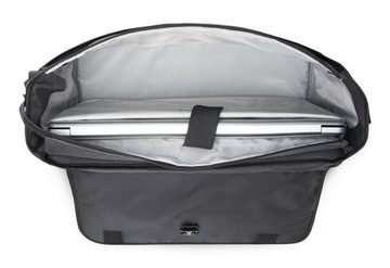 JAN MAX Laptoptasche Arbeitstasche für Herren 15 Zoll, Laptoptasche 15 Zoll Bürotasche dunkel Grau / Schwarz