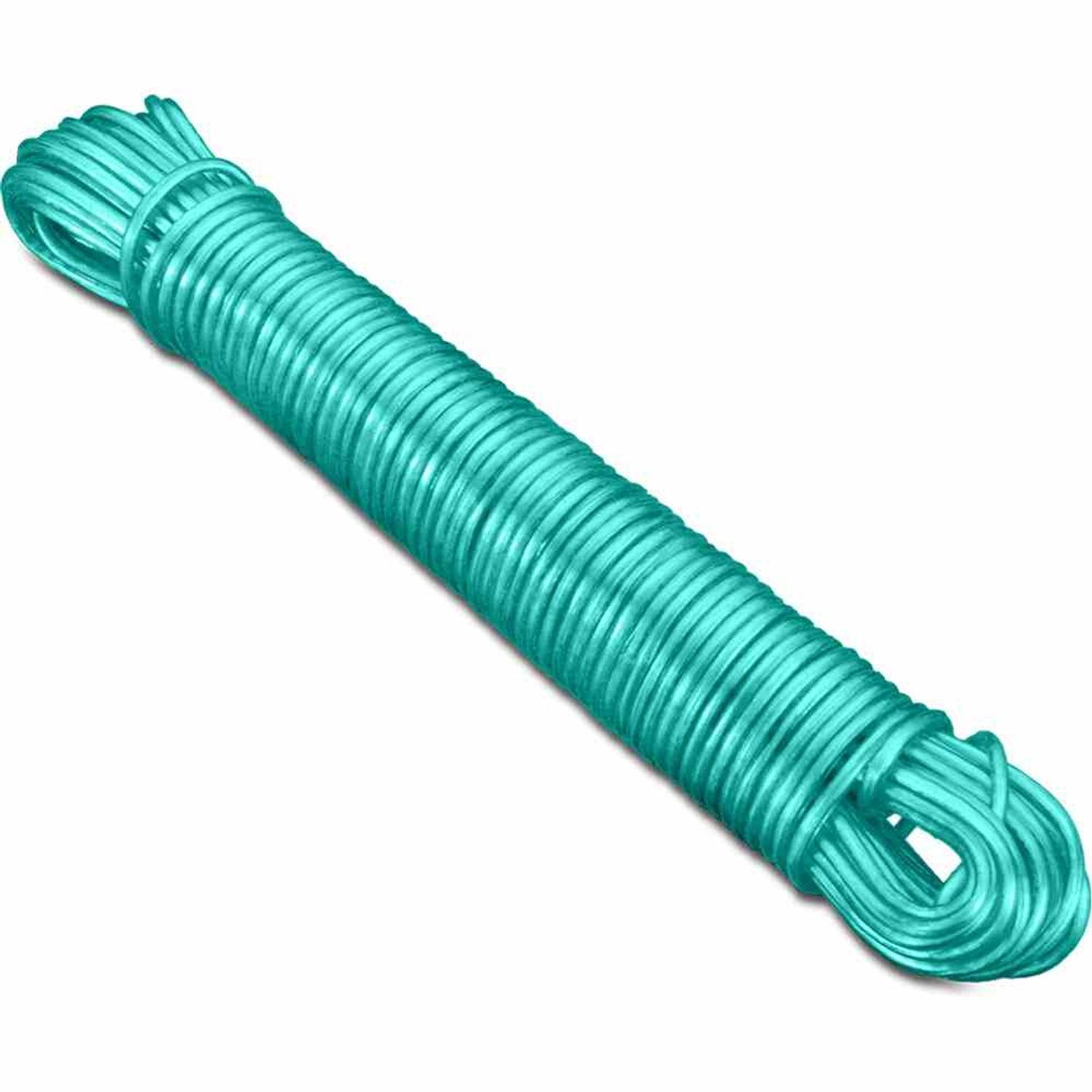 Metaltex Wäscheständer Wäscheleine 20 m Kunststoff