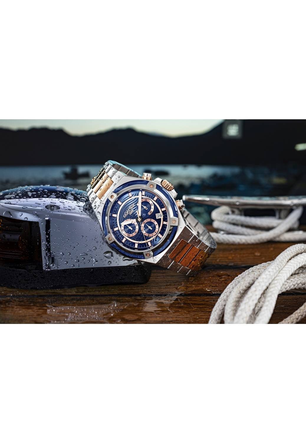 Roamer Schweizer Uhr Tempomaster Chrono