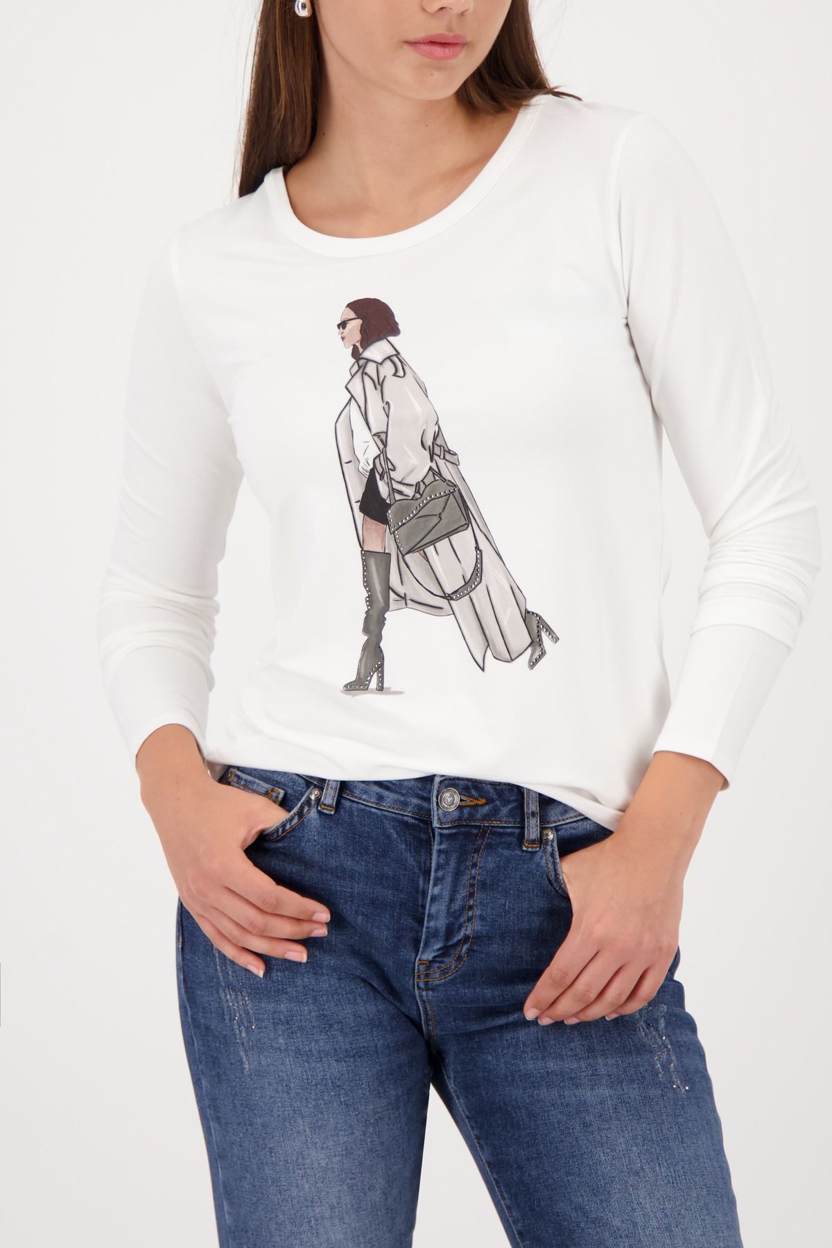 Monari Langarmshirt günstig online kaufen