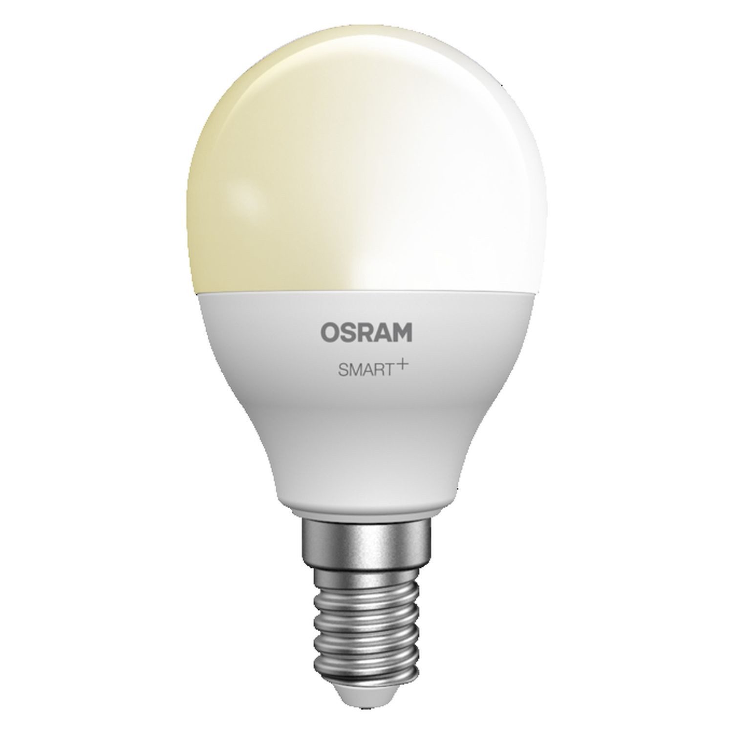 Osram LED-Leuchtmittel LAMP, E14, Warmweiß, E14 2700 K 470 lm Smart dimmbar via App Weiß Birnenform