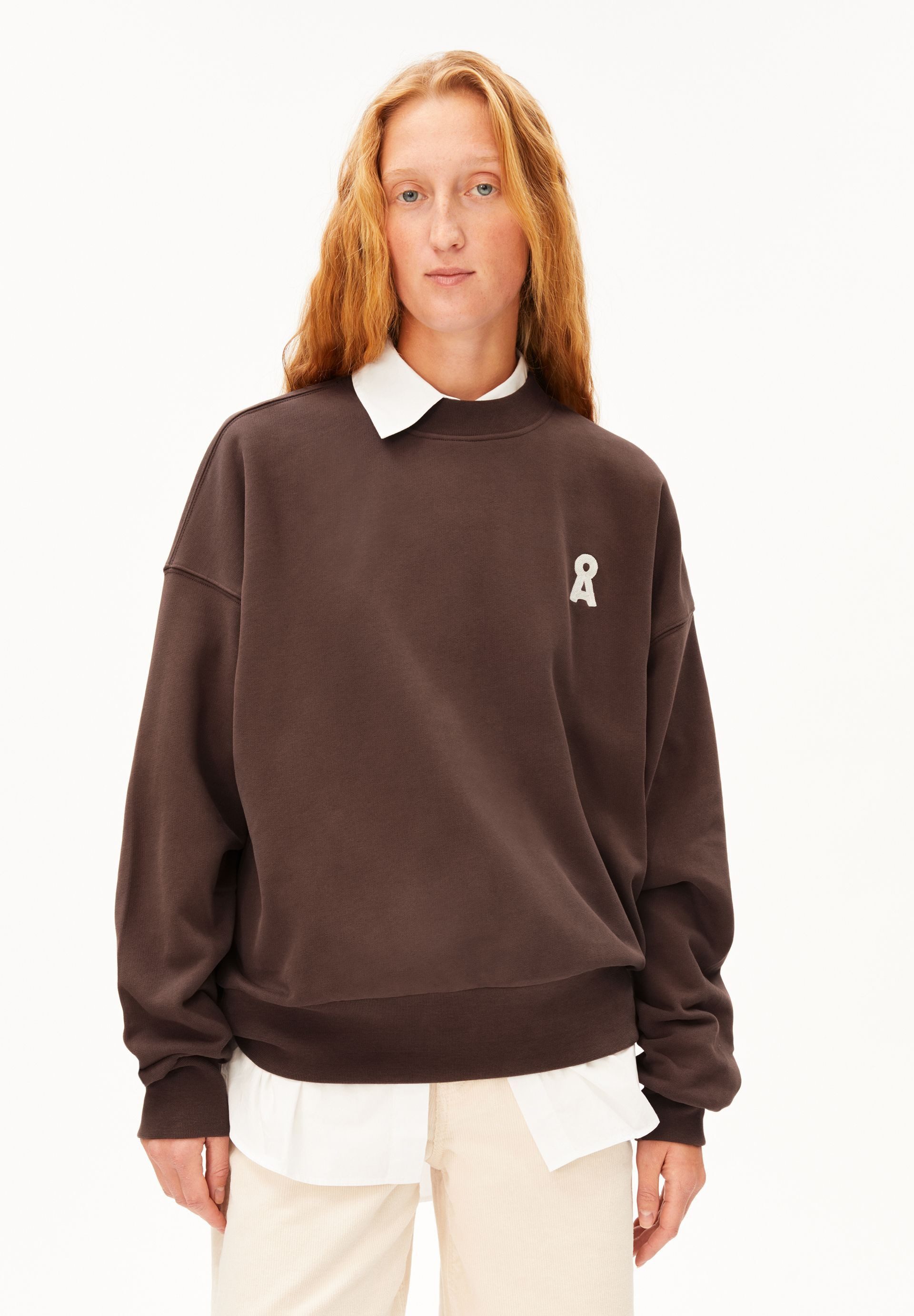 Armedangels Sweatshirt ICONIC Å ALIZAA Sweatshirt aus Bio-Baumwolle Oversized Fit