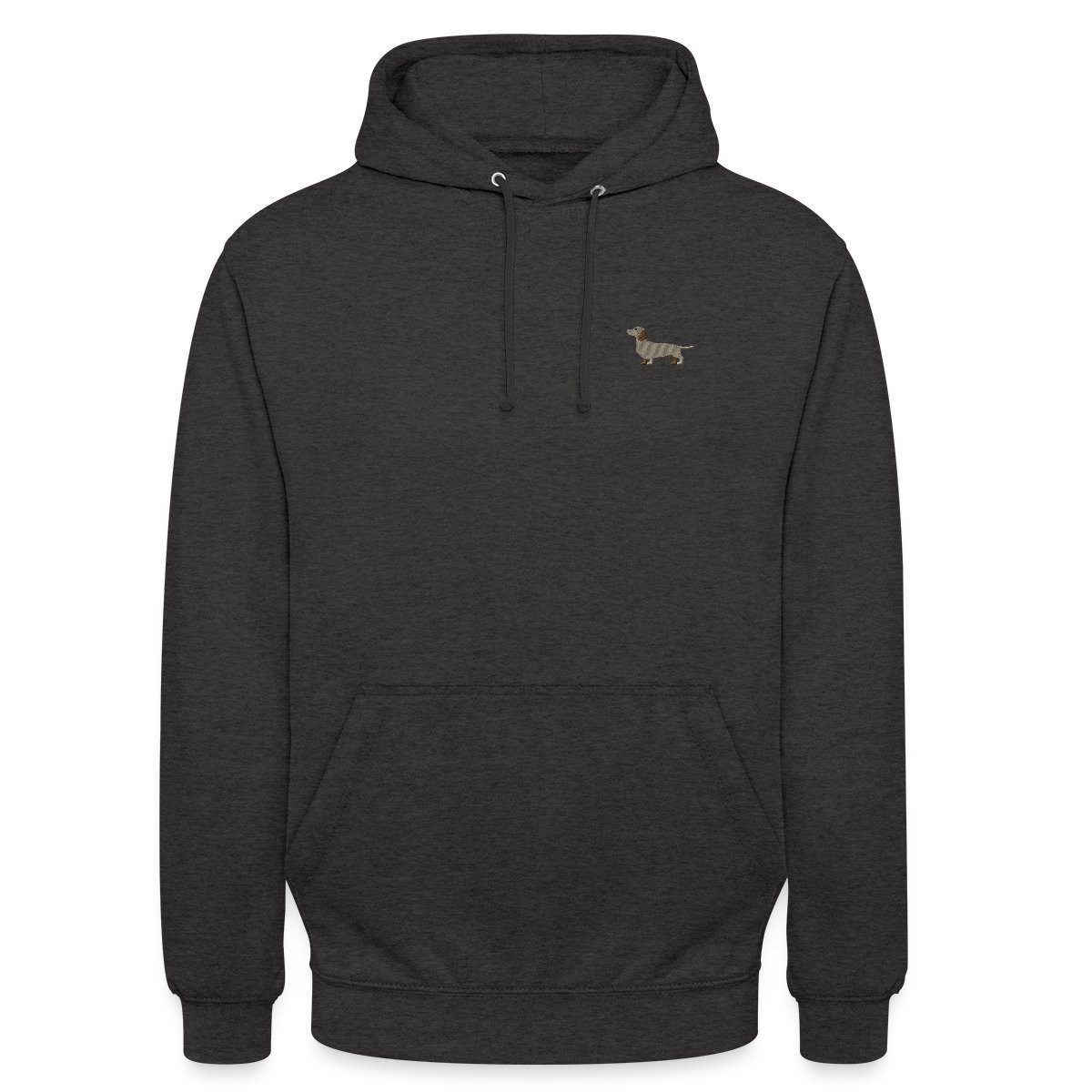 Hoodie Dackel Stickerei Unisex Hoodie
