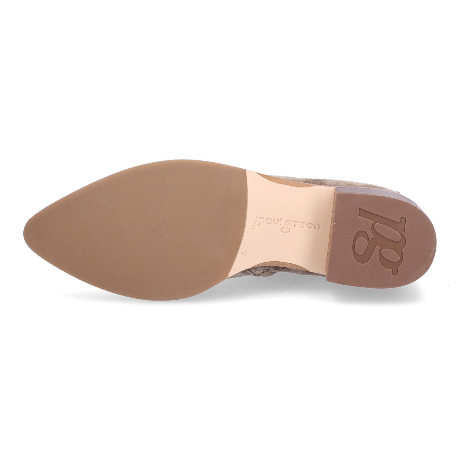 Paul Green Paul Green Damen Chelsea Stiefelette beige Stiefelette