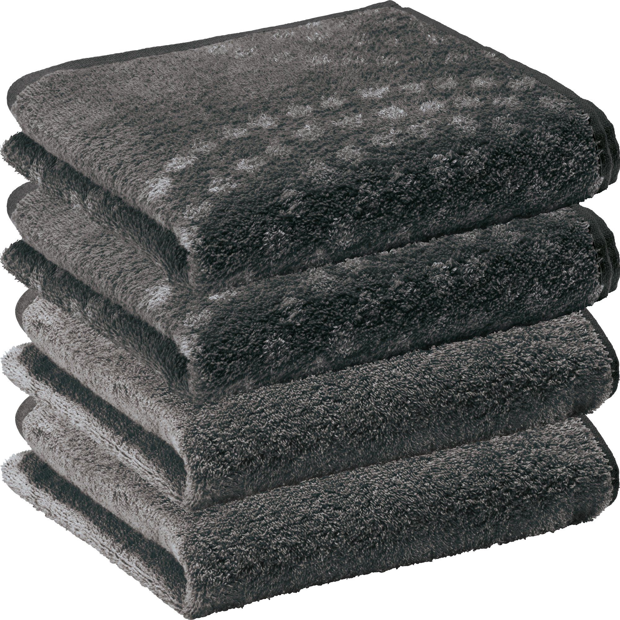 REDBEST Handtuch Handtuch "Lubbock" 4er-Pack, Frottier günstig online kaufen