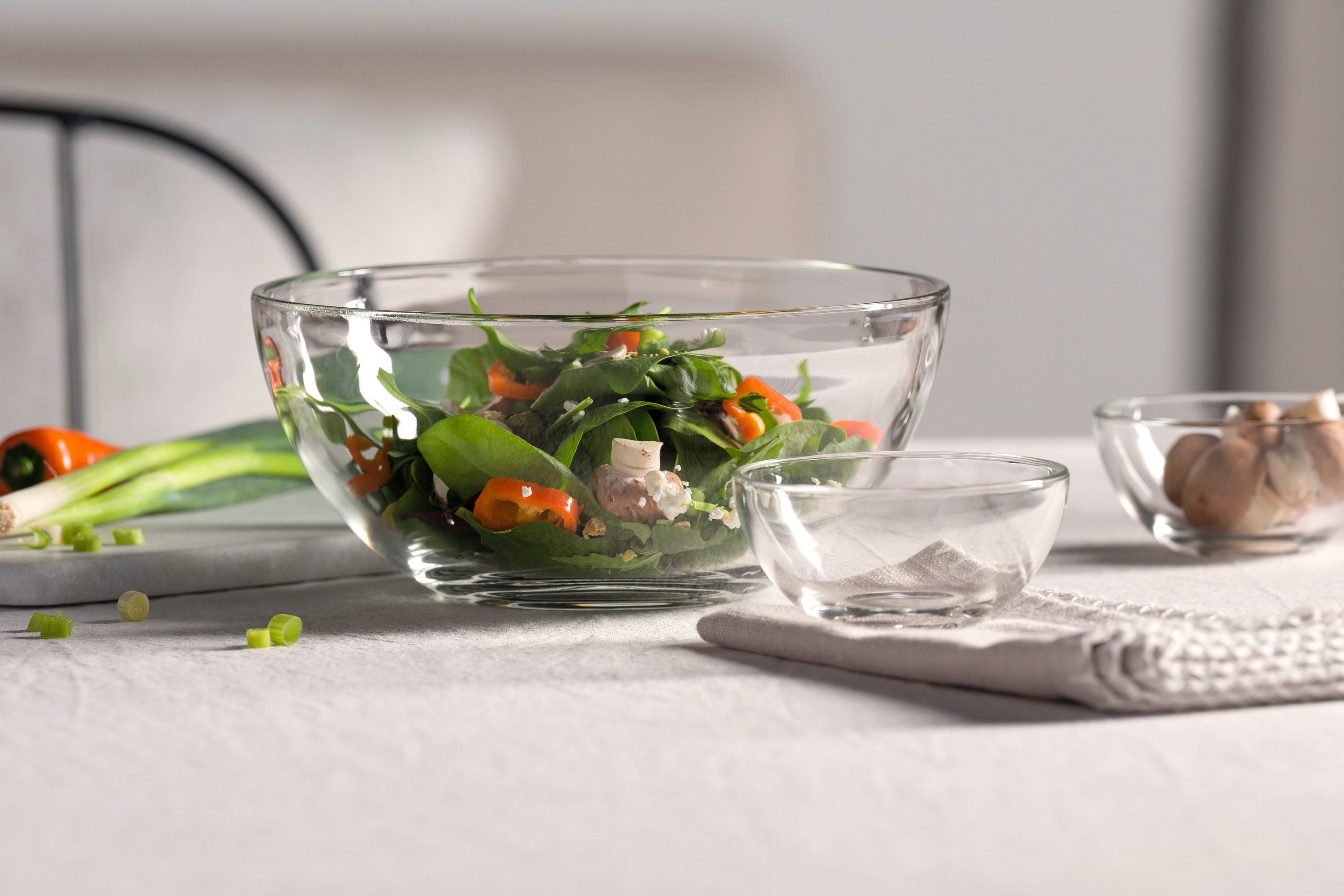 LEONARDO Schale CUCINA, Glas, (1-tlg), Spülmaschinengeeignet
