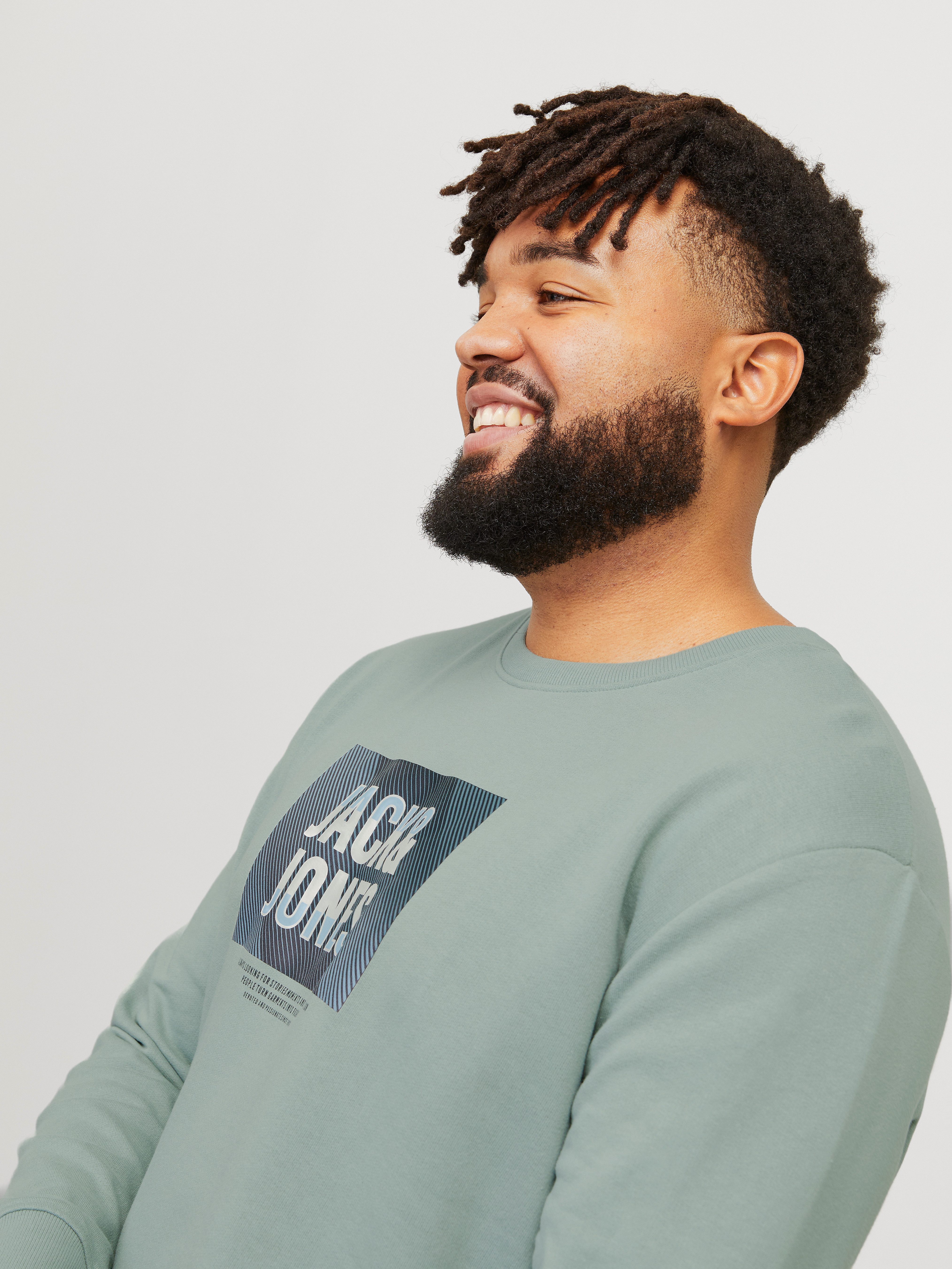 Jack & Jones PlusSize Sweatshirt JJHUDSON günstig online kaufen