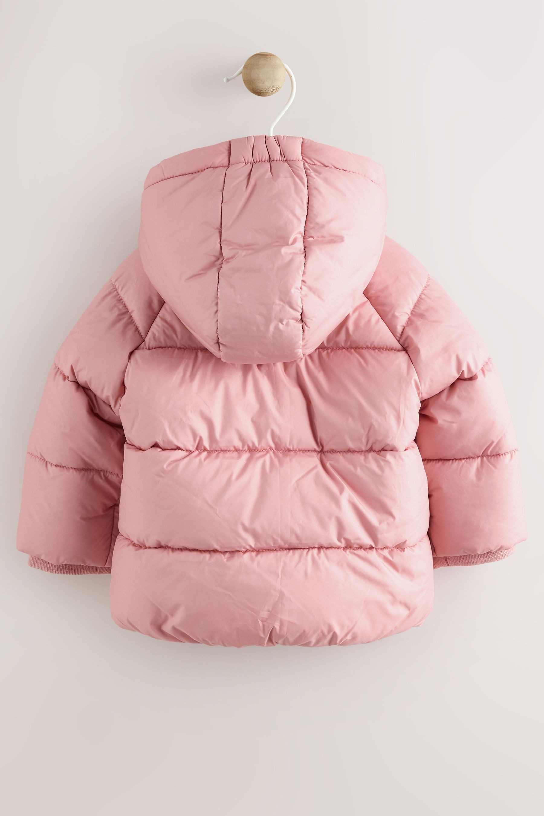 Next Steppmantel Wattierte Baby-Jacke mit Kapuze (1-tlg)