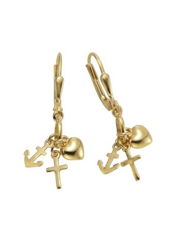 FASCINATION BY ELLEN K. Серьги »375/- Gelbgold«