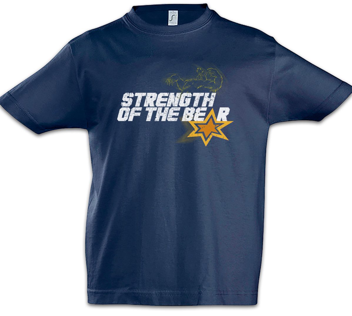 Print-Shirt Strength Of The Bear Kinder T-Shirt Marshall Serie Series Bravestarr