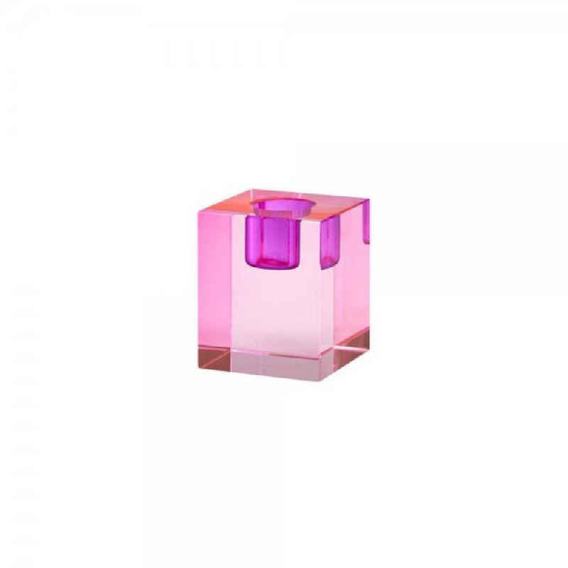 Giftcompany Kerzenhalter Kerzenhalter Dioptrics Pink/Lila (S)