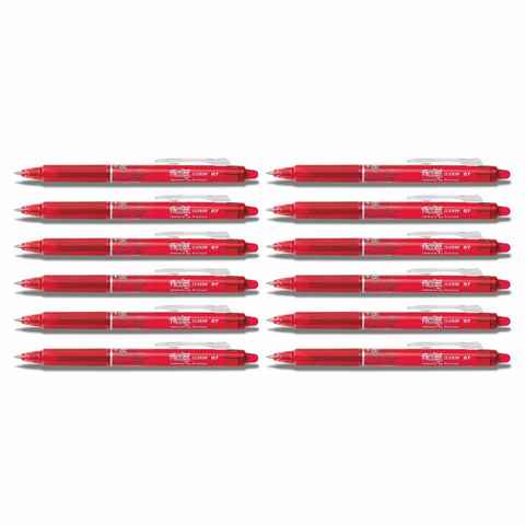 PILOT Tintenroller Frixion Clicker 0.7 - 12er-Set, (12-tlg)