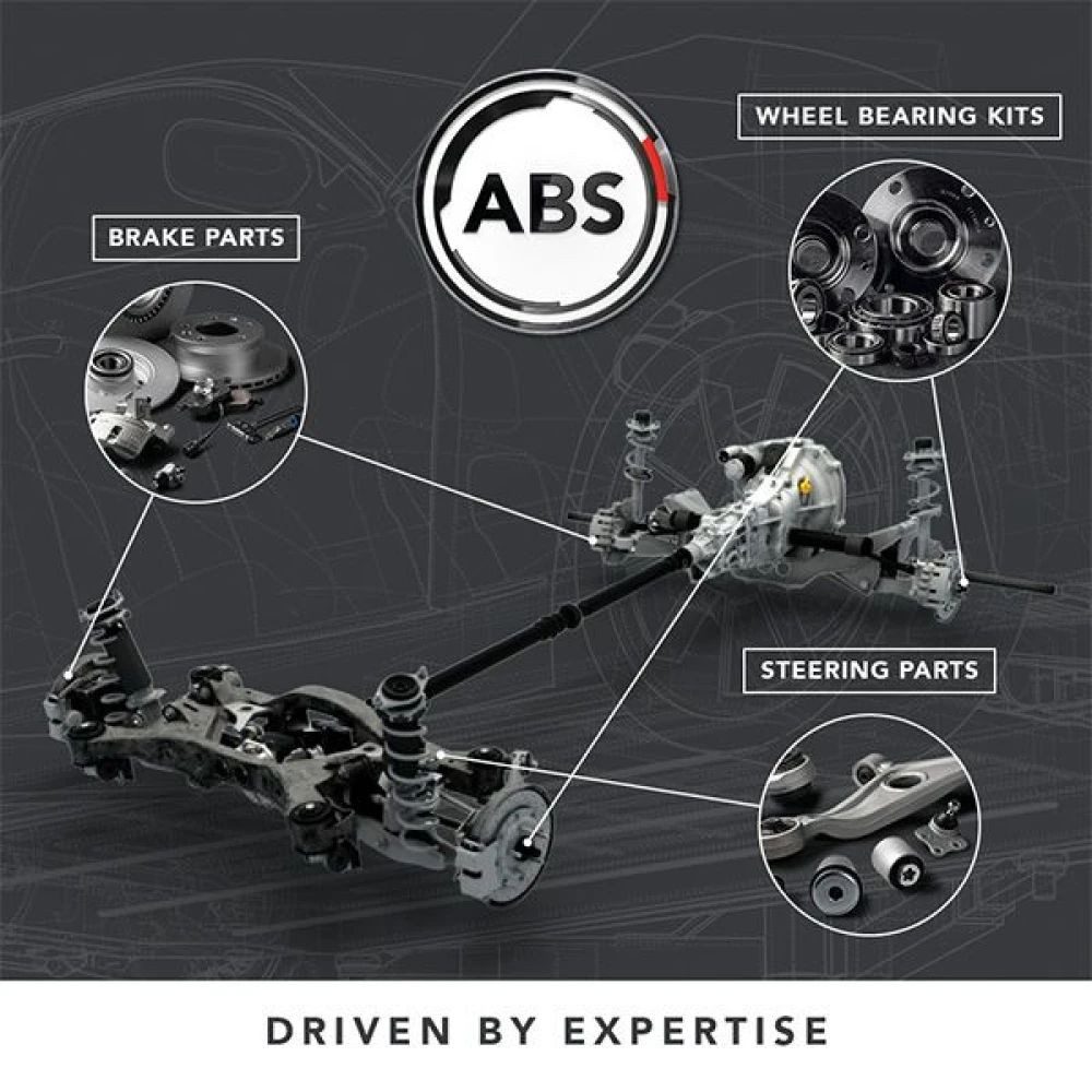 ABS Bremsscheibe, Ausführung: innenbelüftet