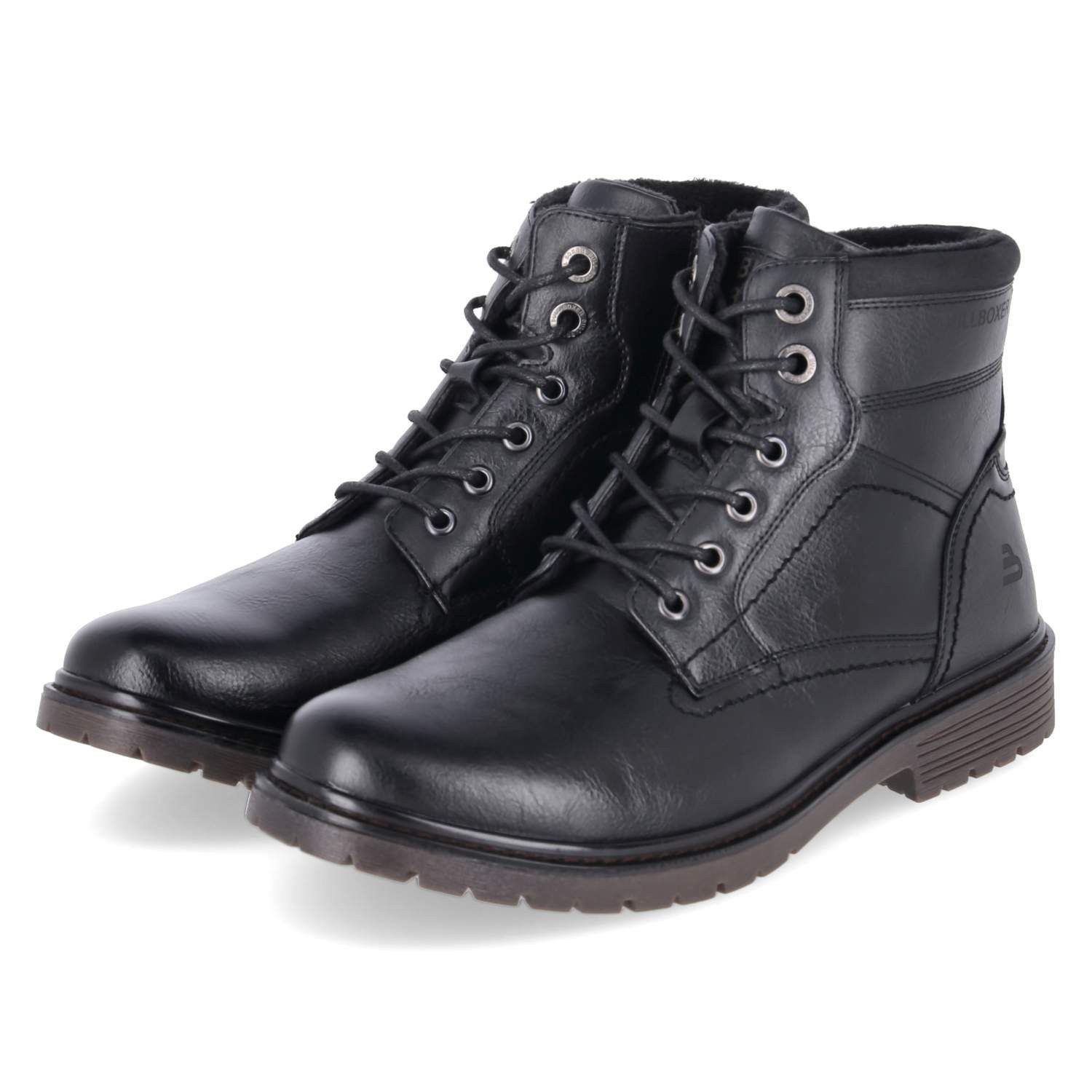 Bullboxer Bullboxer Boots 7GG0190203-2100 SMU Herren Synthetik black Schnürstiefel