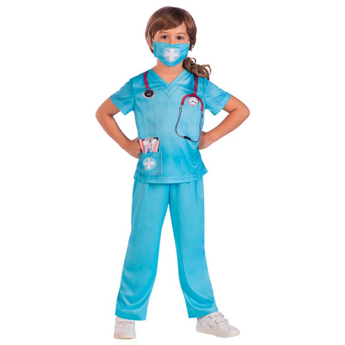 Arzt-Kostüm Kostüm Kid Doktor 6-8 Jahre