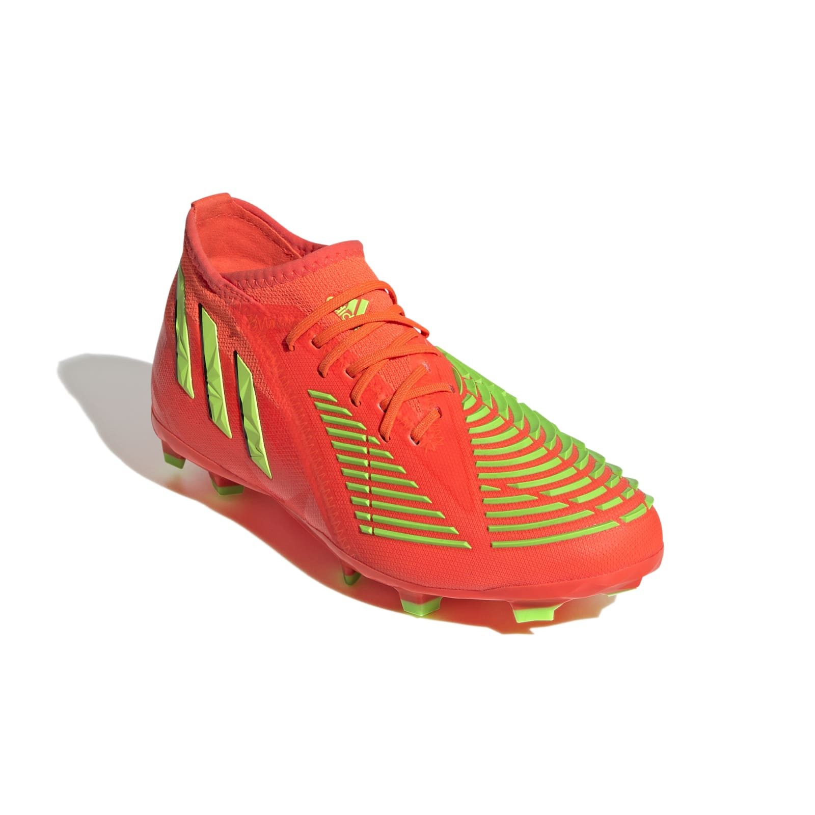 adidas Performance Predator Edge.1 FG (für feste Böden, Naturrasen) rot Kinder Fußballschuh