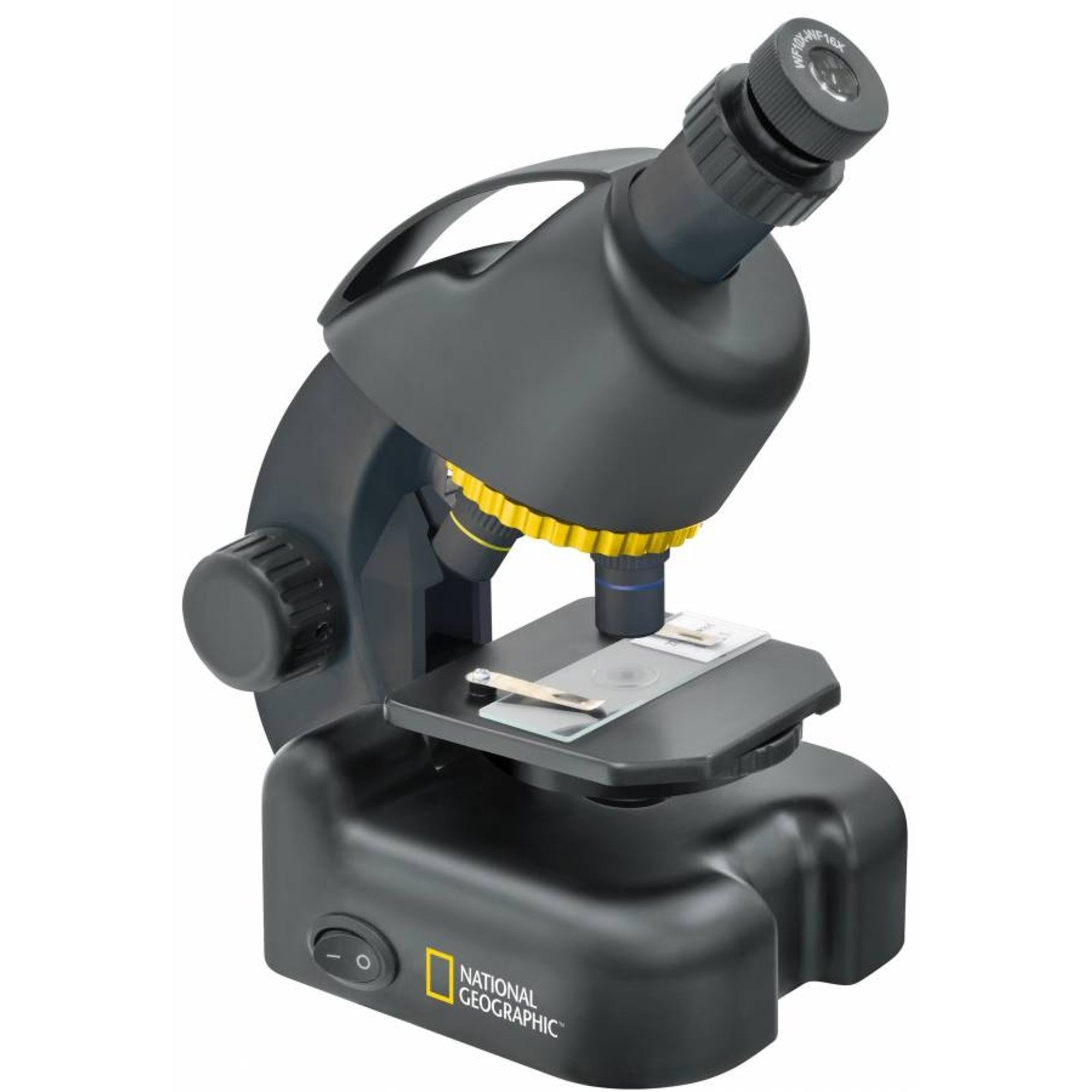 NATIONAL GEOGRAPHIC National Geographic Mikroskop 40x-640x inkl. Smartphone Adapter Auf- und Durchlichtmikroskop