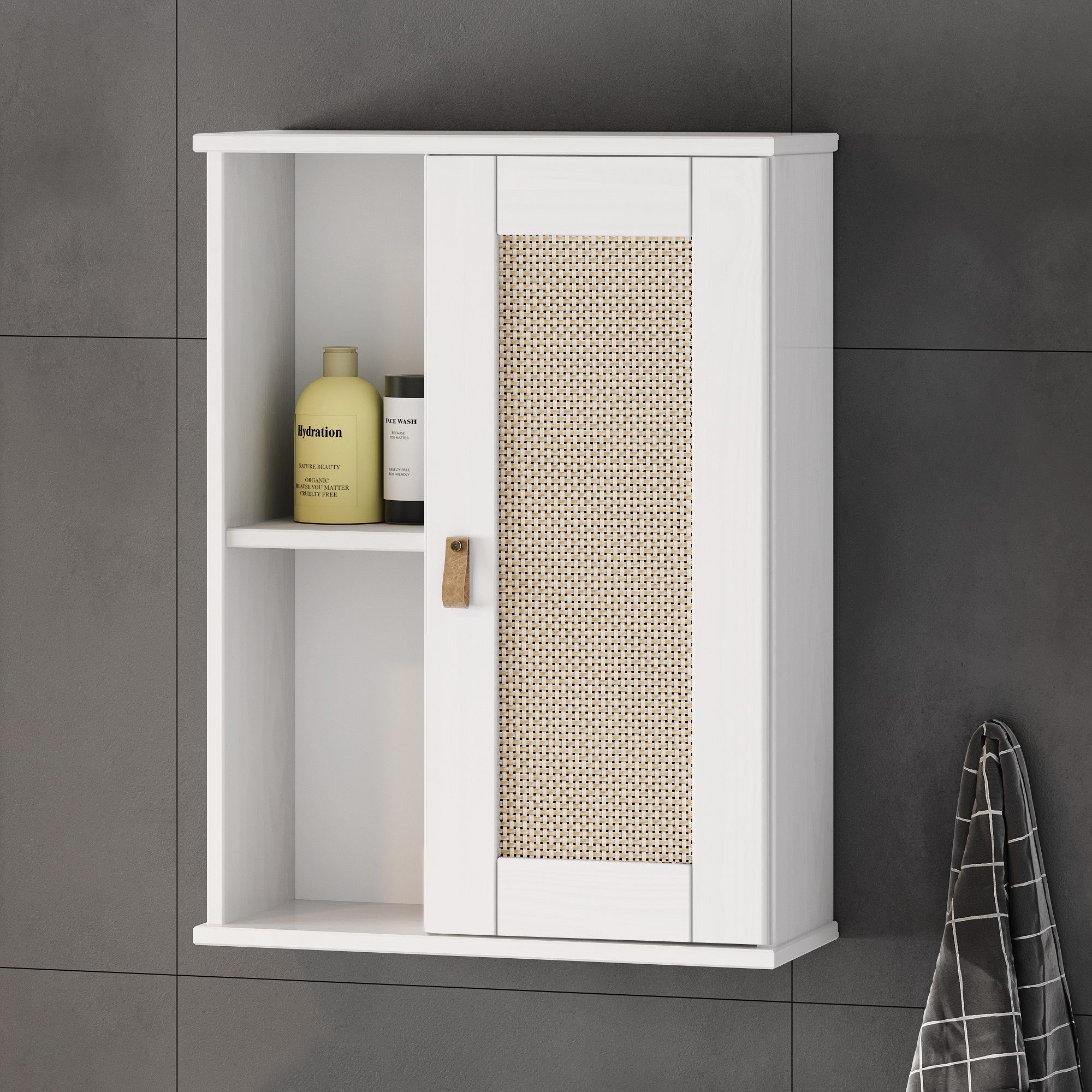 Woodroom Hängeschrank Valencia Kiefer massiv Oberfläche günstig online kaufen