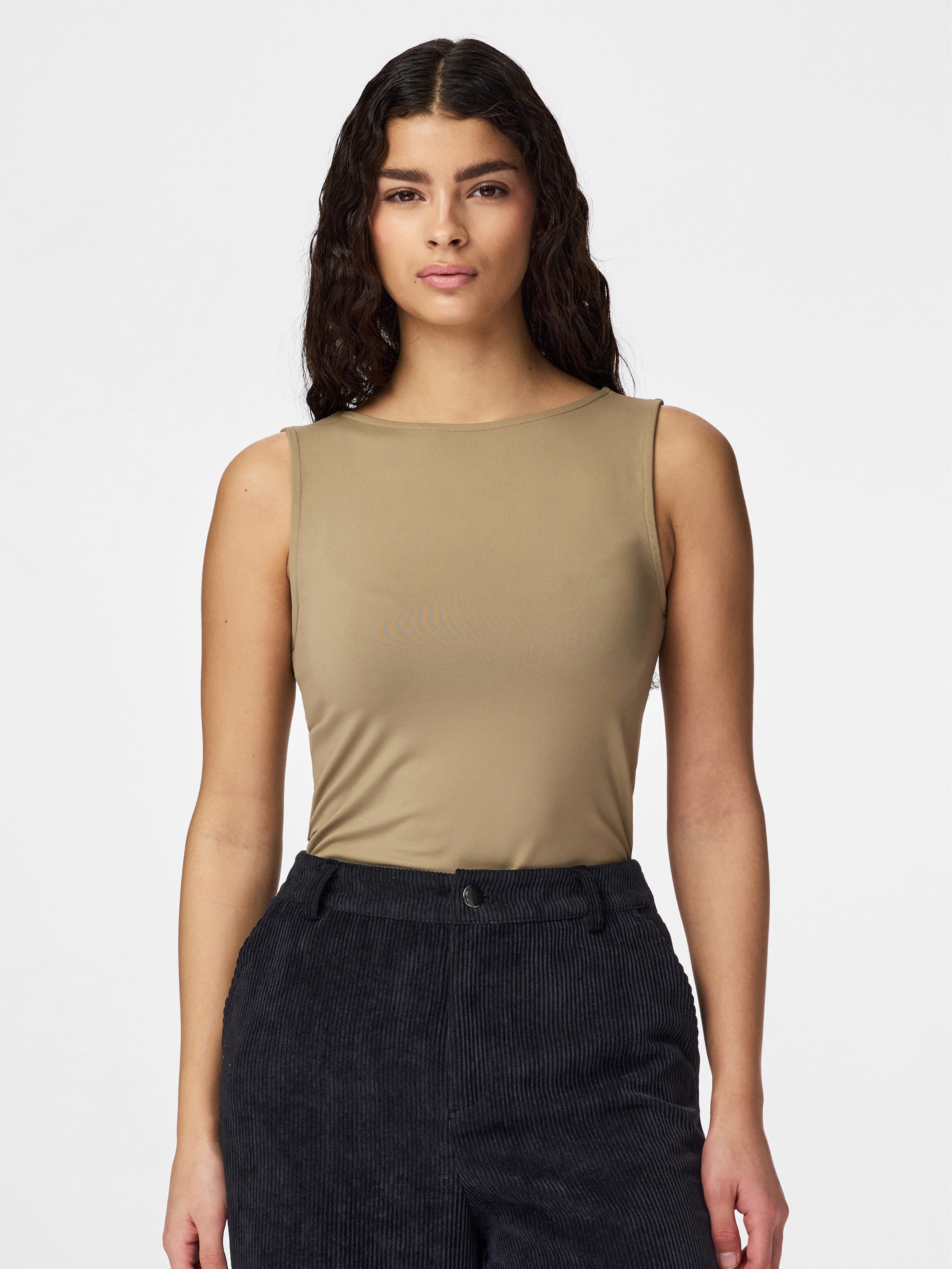 pieces Tanktop PCLULA SL REVERSIBLE TANKTOP JRS NOOS Materialmix