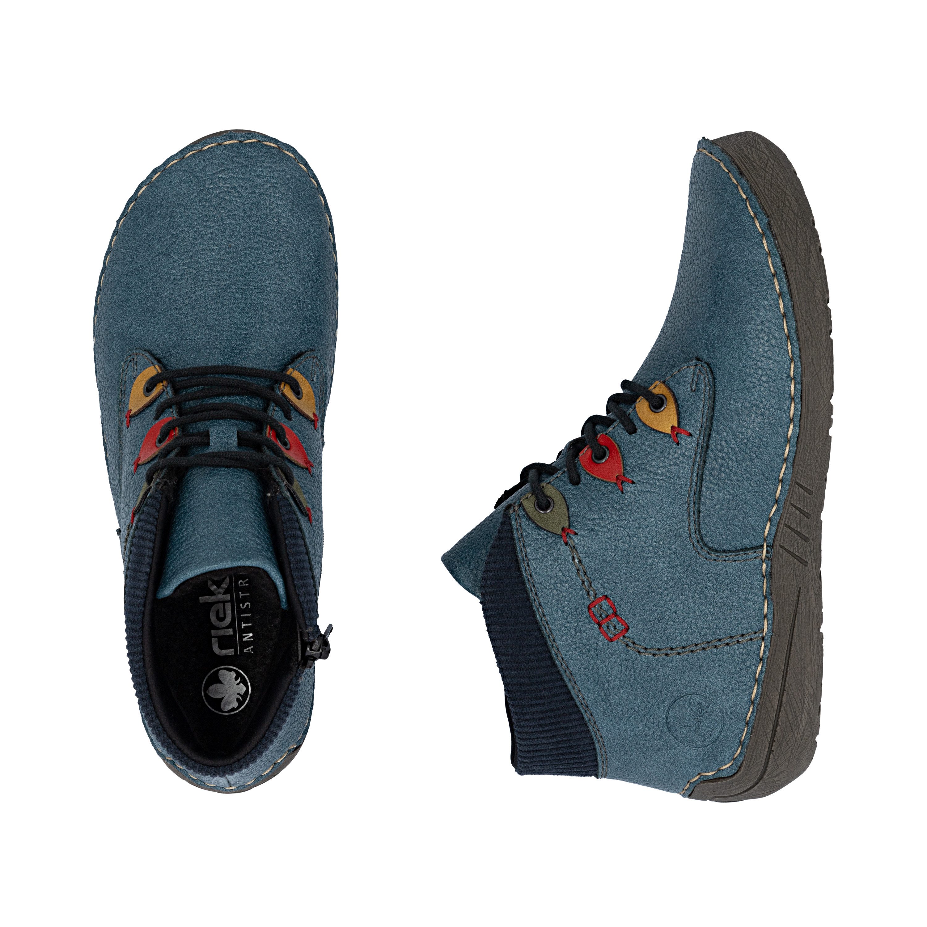 Rieker Schnürboots Stiefelette, Casualboots, High Top Sneaker mit Innenreiß günstig online kaufen