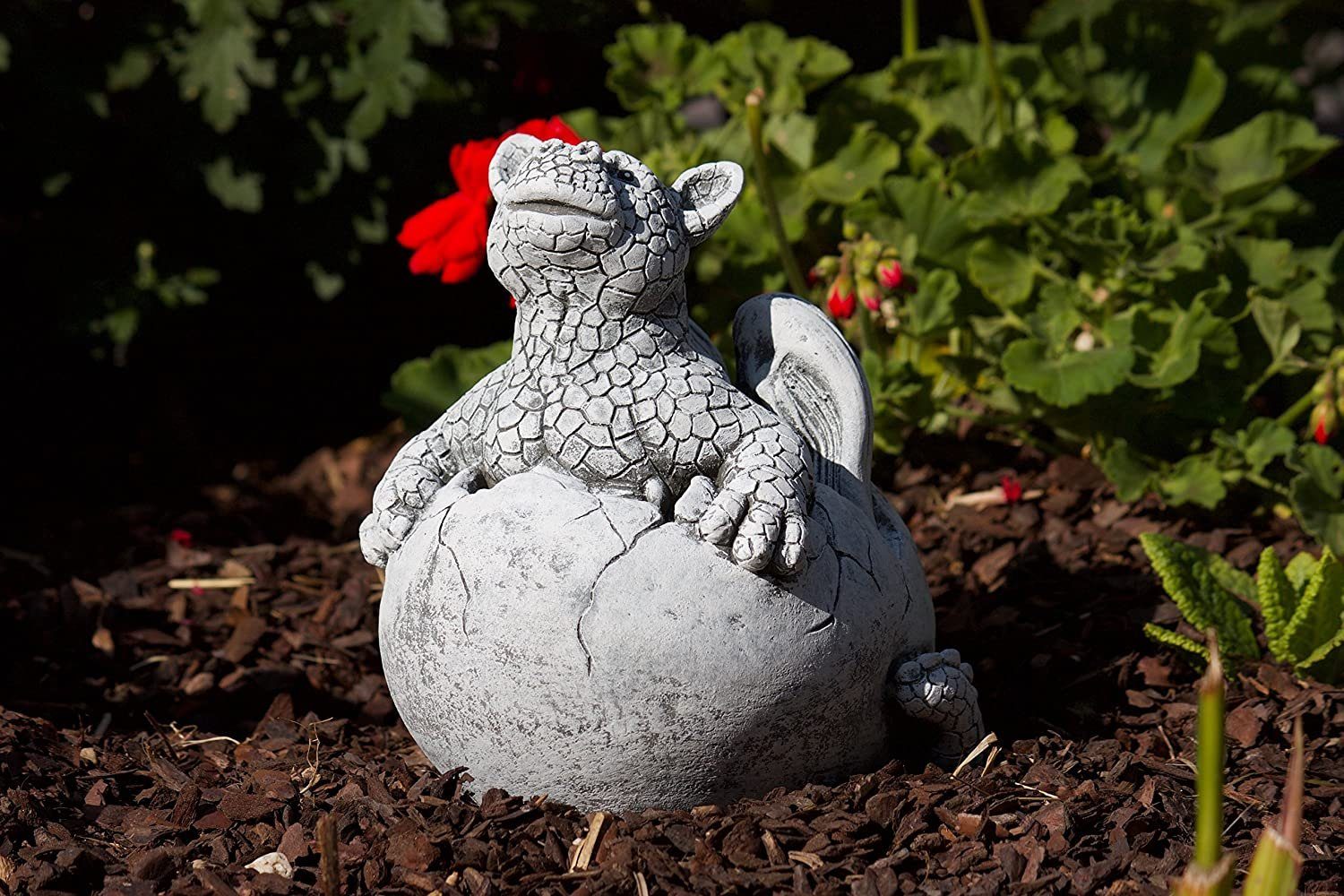 Ei Gulliver Stone and Style im Gartenfigur Drache Steinfigur