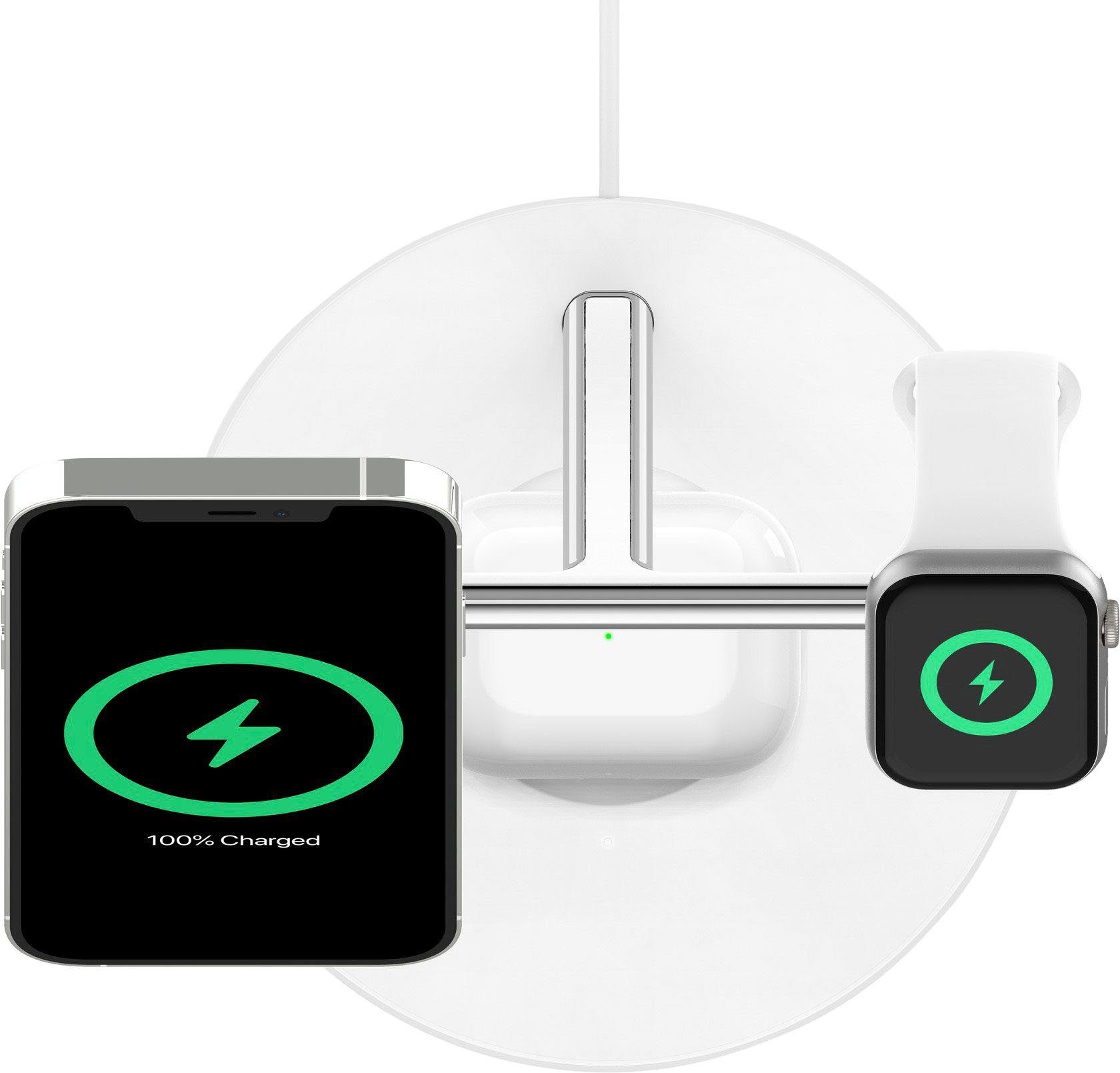 Image of Belkin »MagSafe drahtloses 3-in-1-Ladegerät« Ladestation