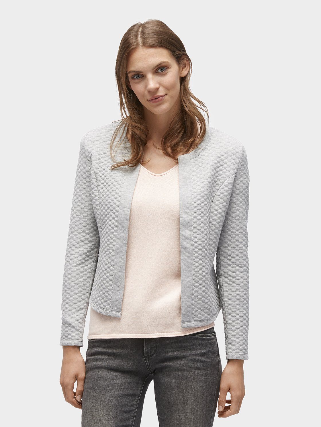 TOM TAILOR Sweatblazer »Blazer aus Jacquard mit feiner Struktur« online