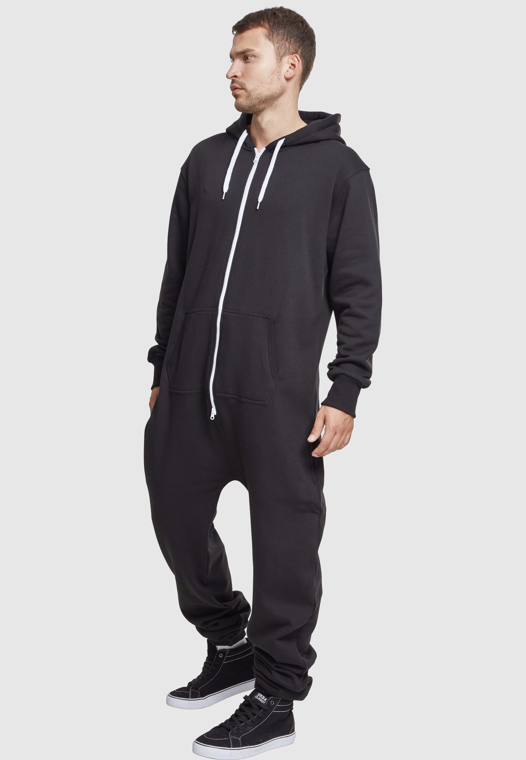 URBAN CLASSICS Jumpsuit Urban Classics Herren Sweat Jumpsuit (1-tlg)