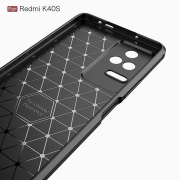 König Design Handyhülle Xiaomi Redmi K40S, Schutzhülle Case Cover Backcover Etuis Bumper