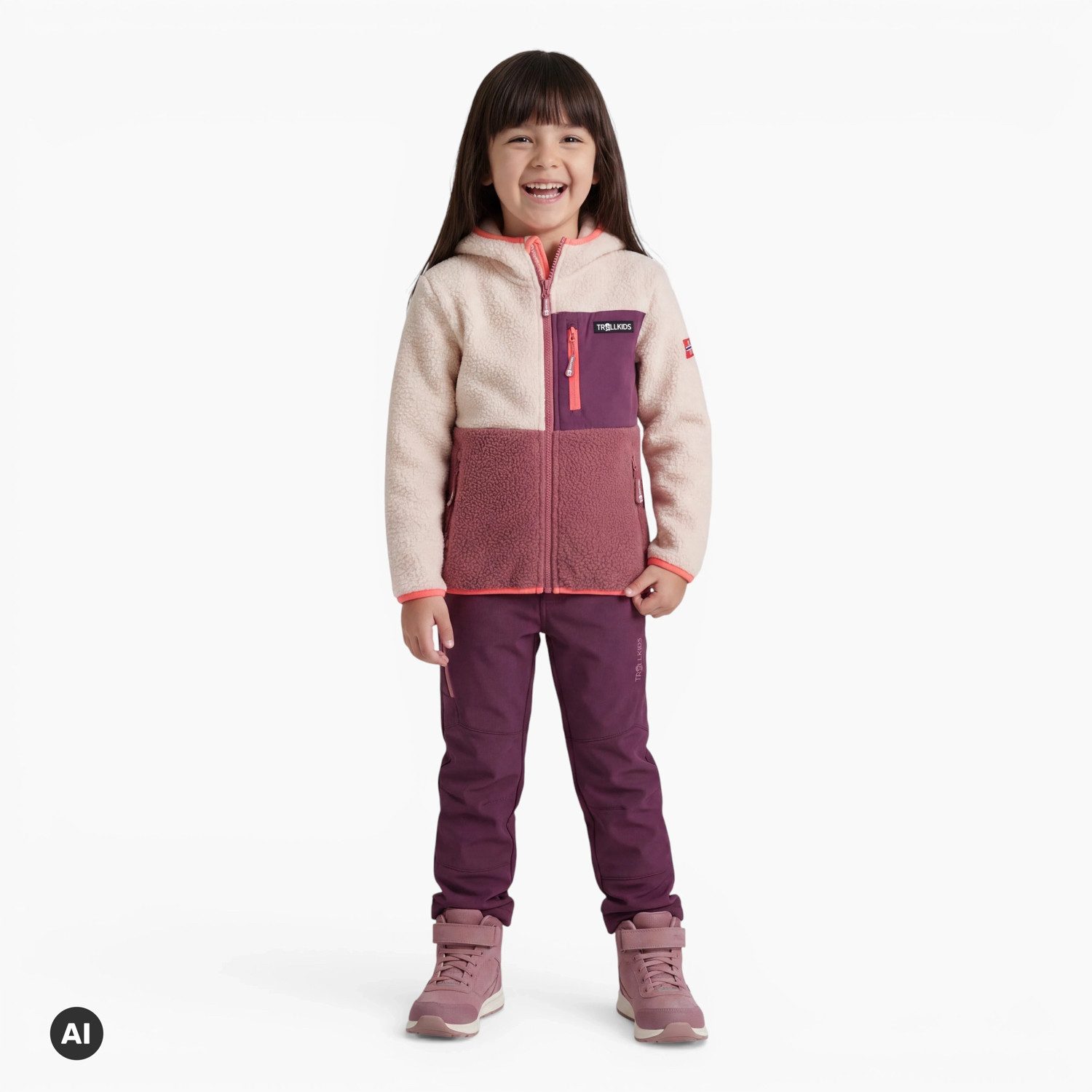 TROLLKIDS Fleecejacke Kids Aurlandsfjord Jacket – Bild 2 von 5