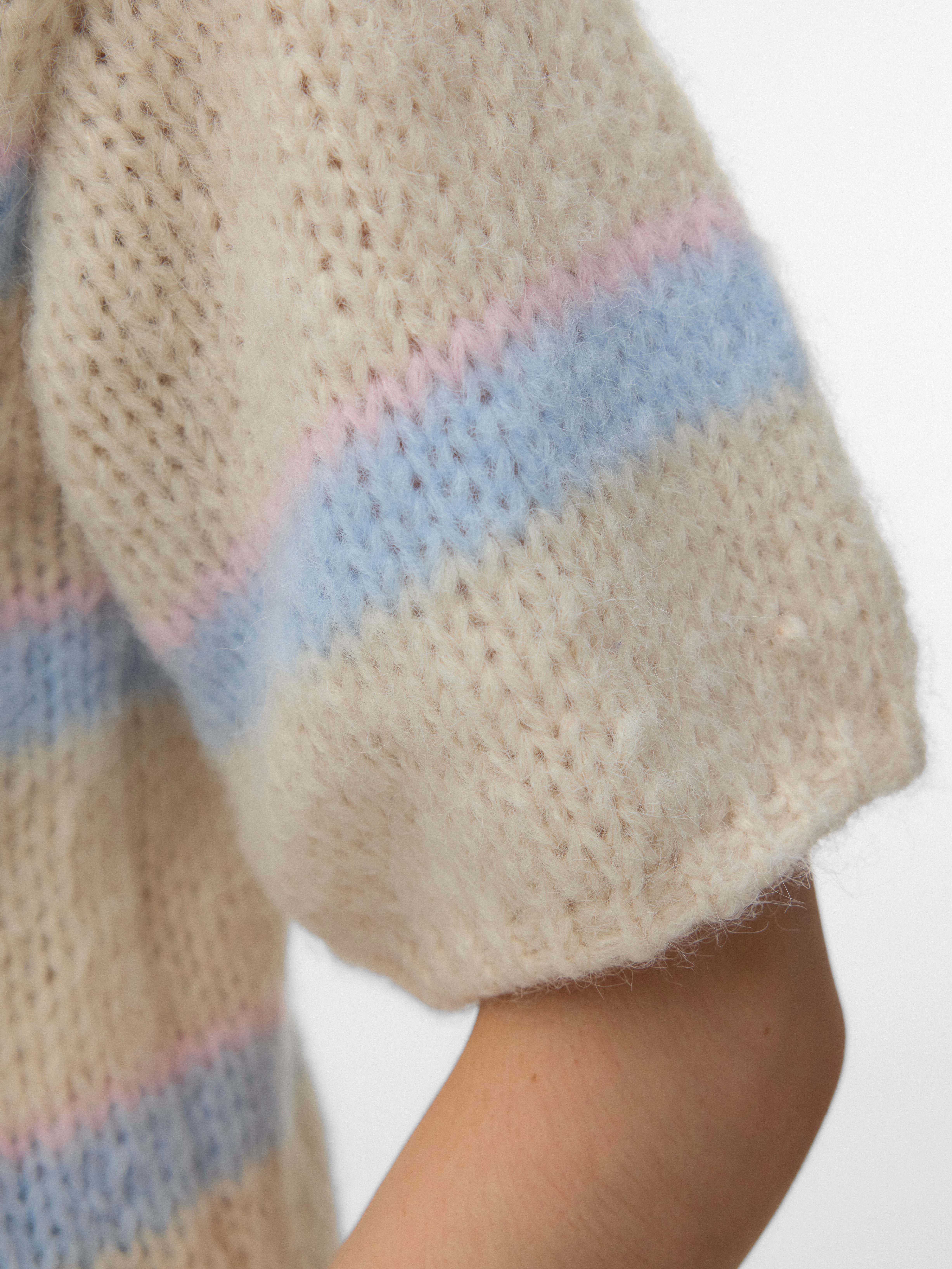 Vero Moda Strickjacke VMMAYBE 2/4 OPEN CARDIGAN NOOS Kunstfaser