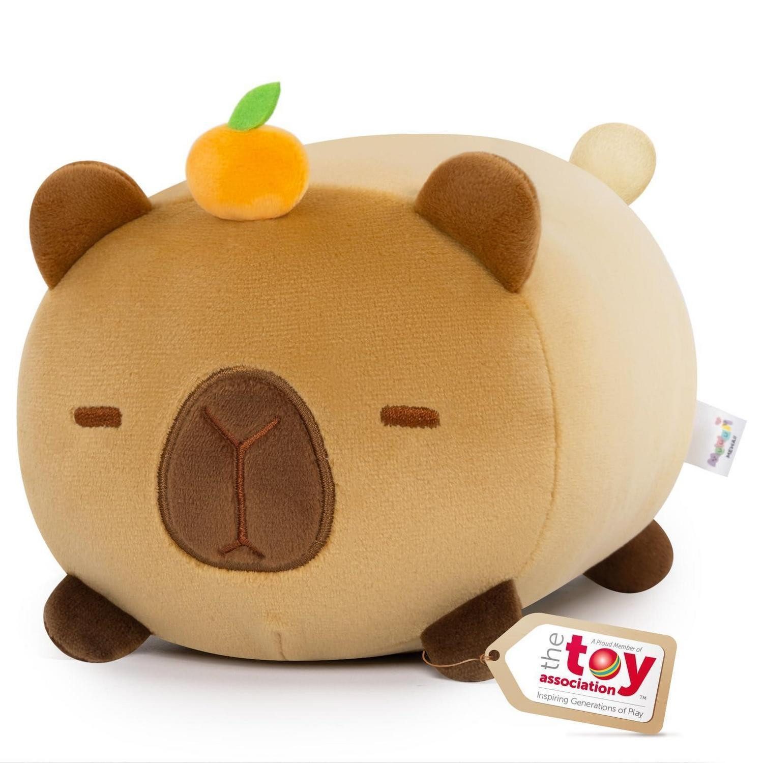 LuxusKollektion Kuscheltier Plüschtier Capybara Geschenk Kinder 40 CM Orange Capybara