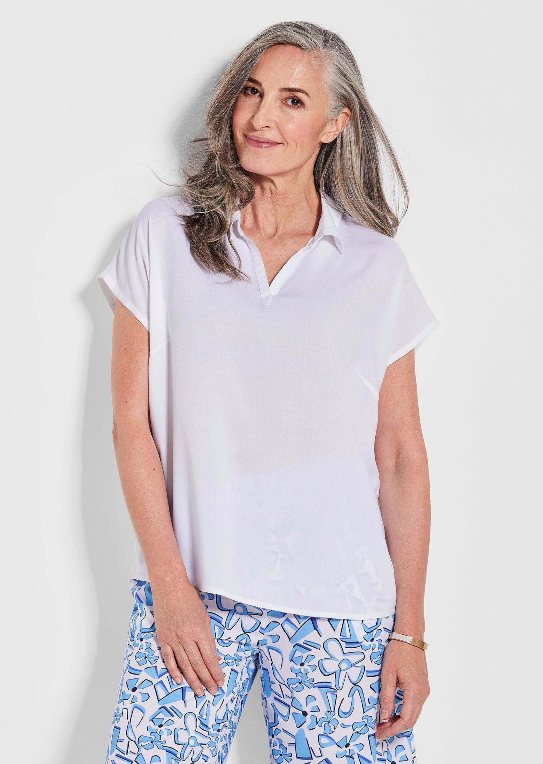 GOLDNER Klassische Bluse Schlupfbluse günstig online kaufen