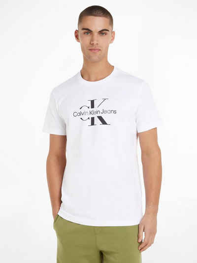 Calvin Klein Jeans T-Shirt DISRUPTED OUTLINE MONOLOGO TEE mit Logodruck