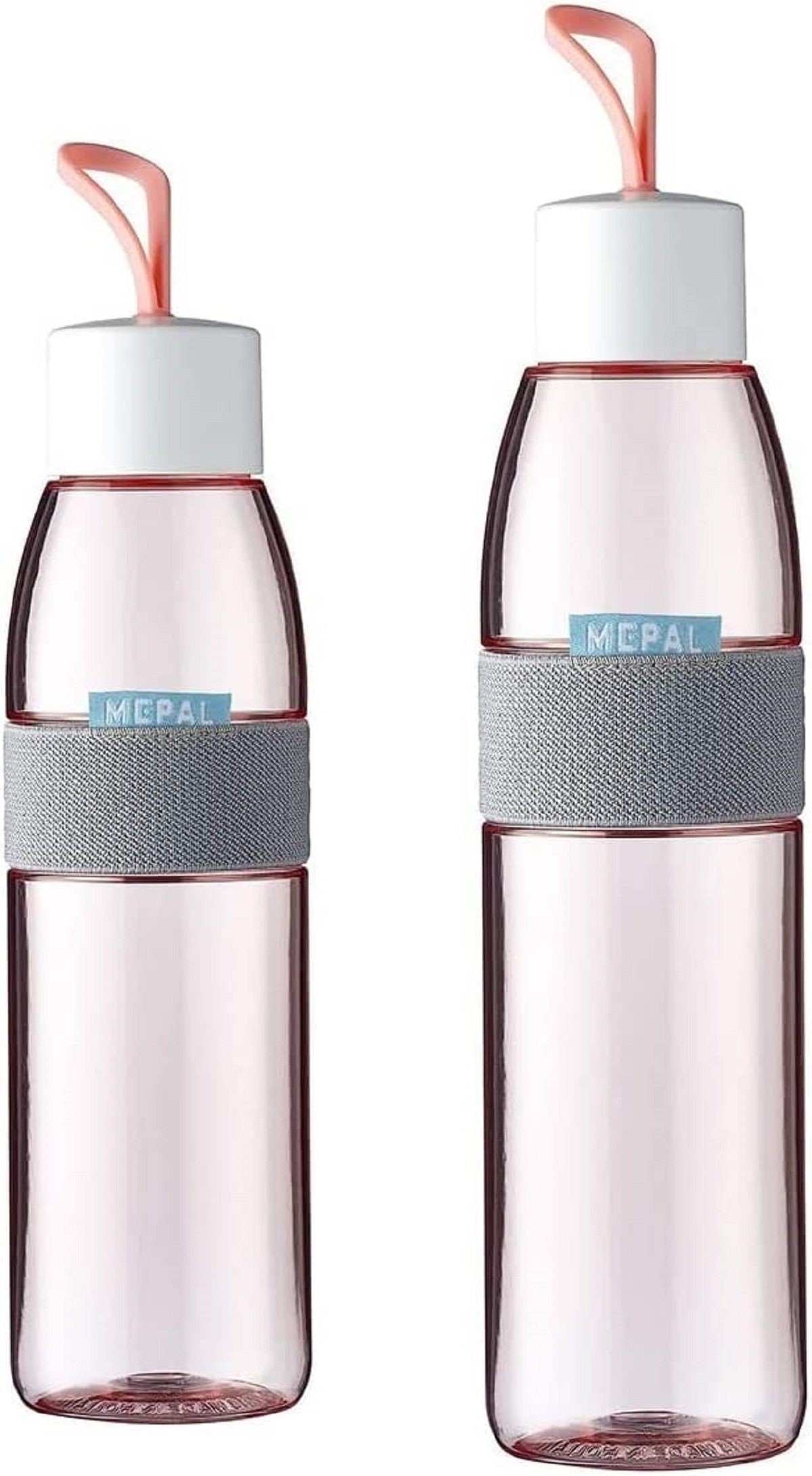 Mepal Trinkflasche Trinkflasche Ellipse Nordic Pink – 500 / 700 ml Inhalt