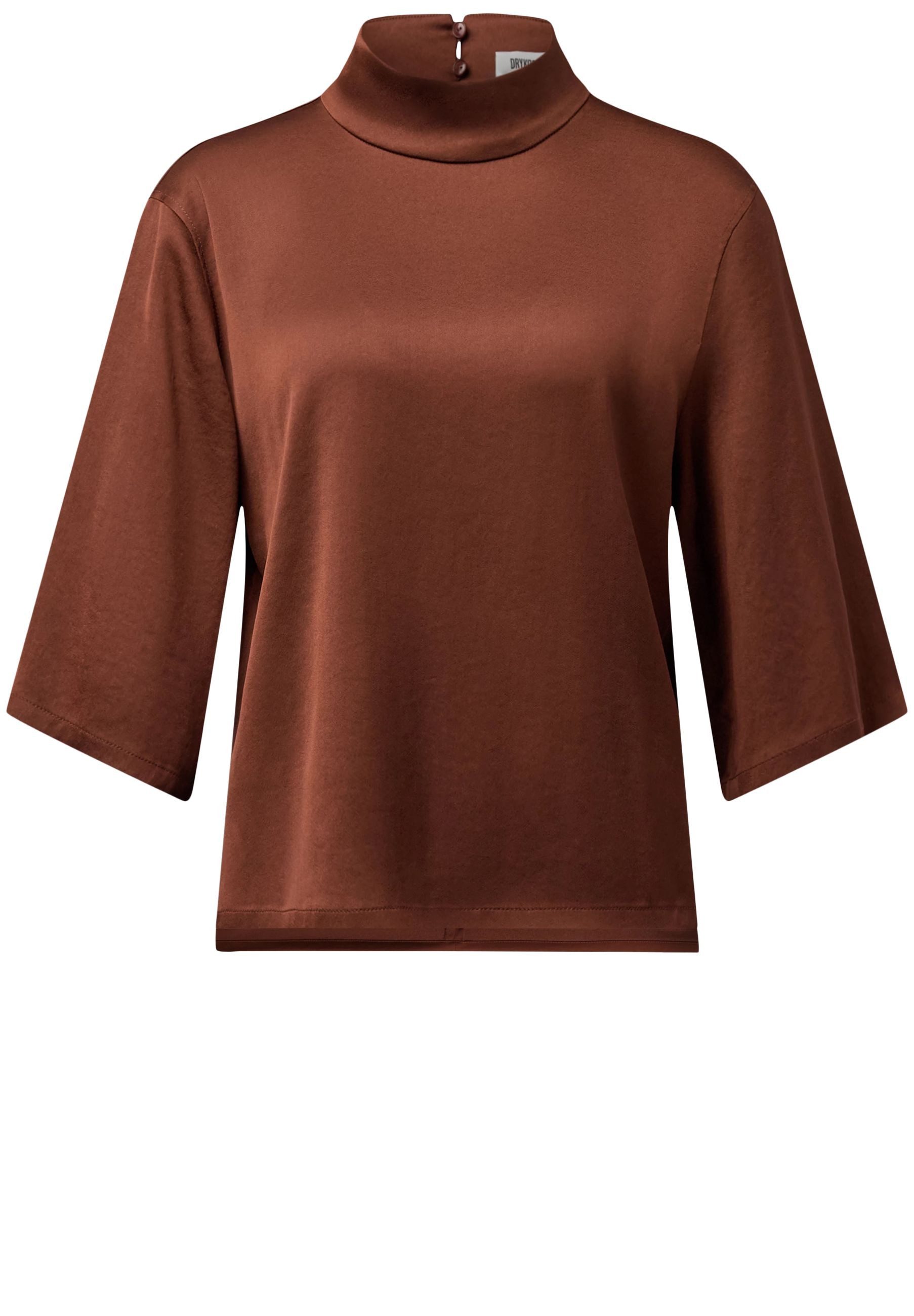 Drykorn Blusentop Aletia mit Stehkragen (1-tlg)