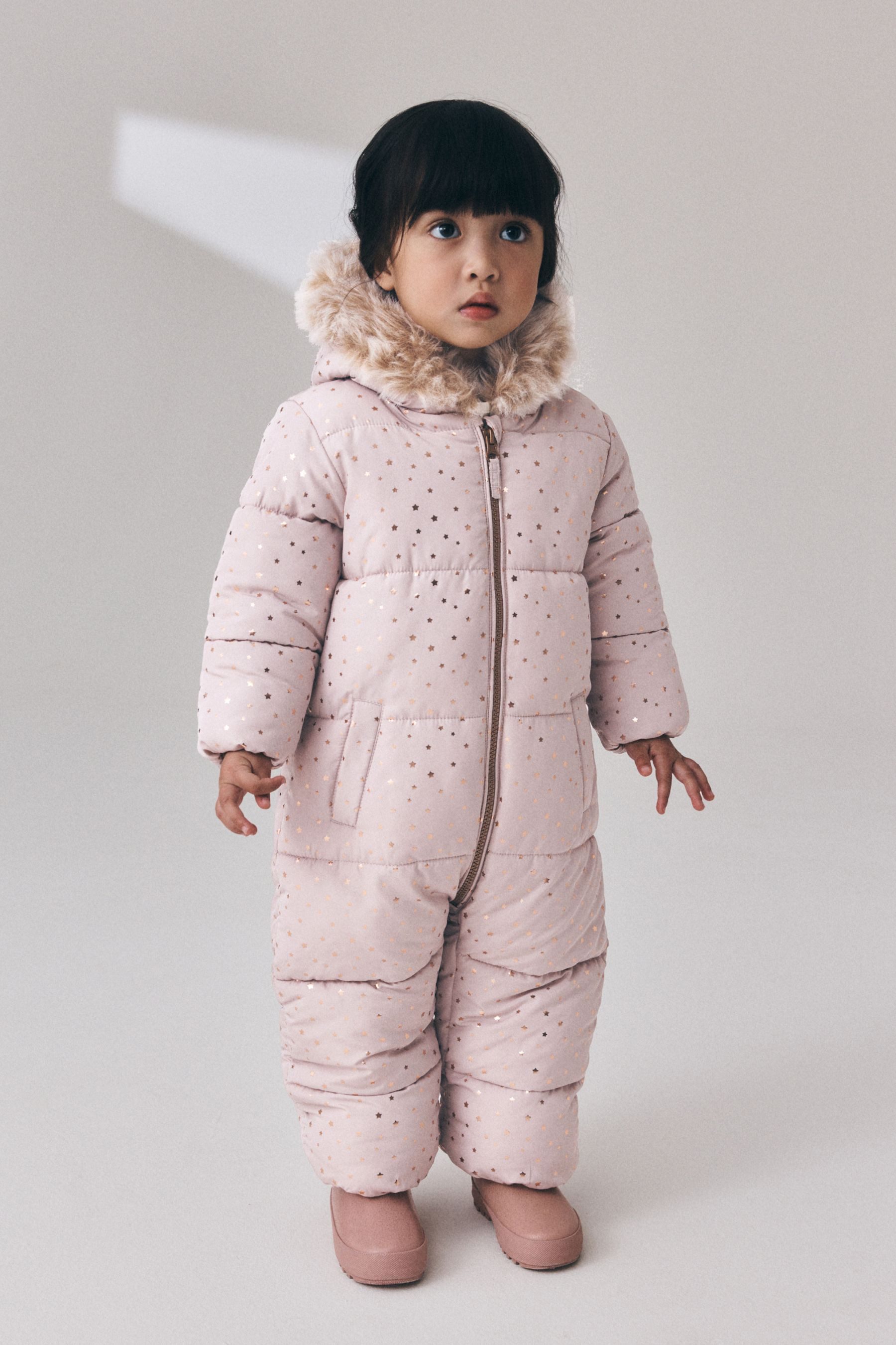 Next Schneeoverall Wasserabweisender Schneeanzug mit Print (1-tlg)