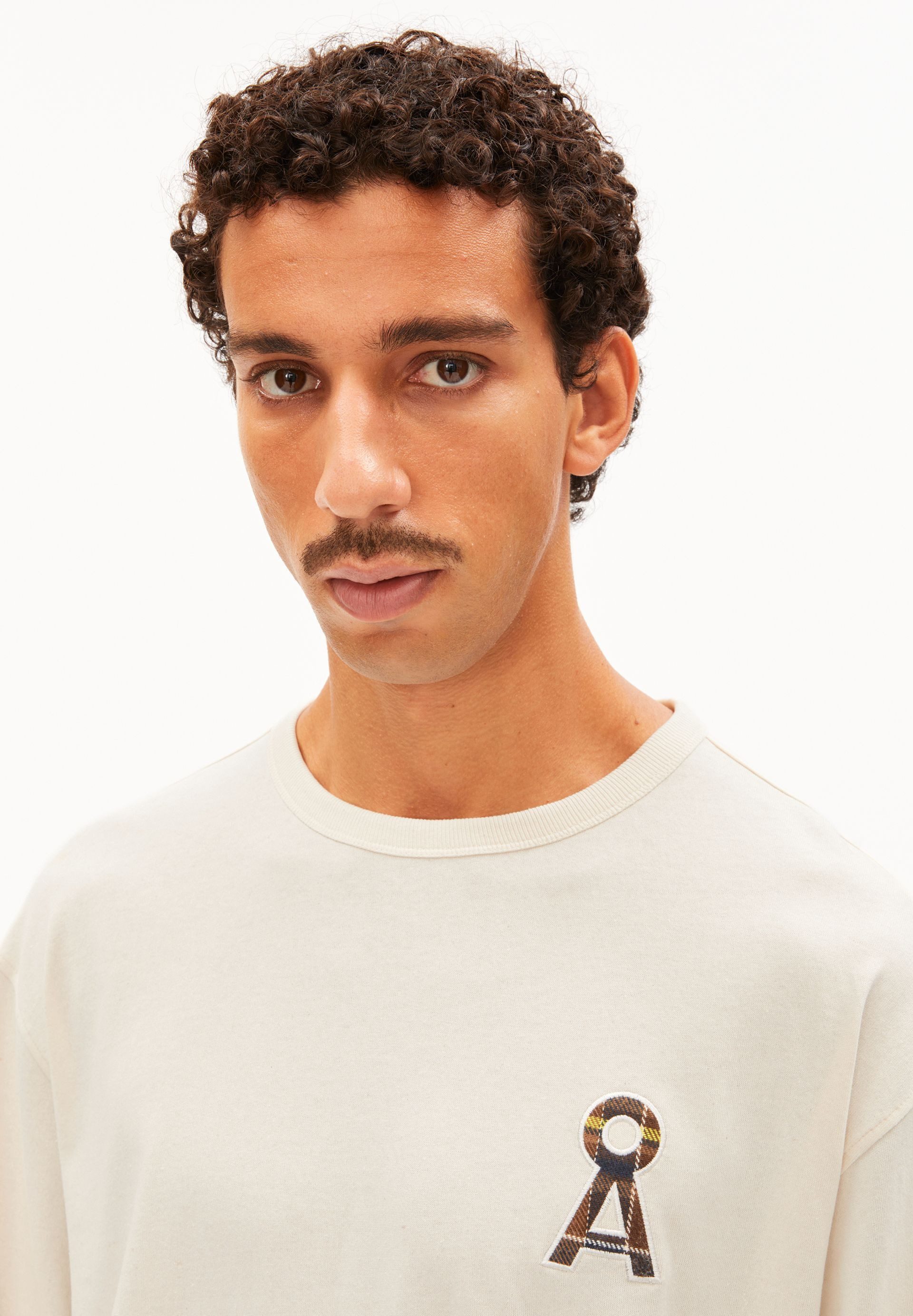 Armedangels Longsleeve MAARKOS Å LOGO Longsleeve aus Bio-Baumwoll Mix Relaxed Fit